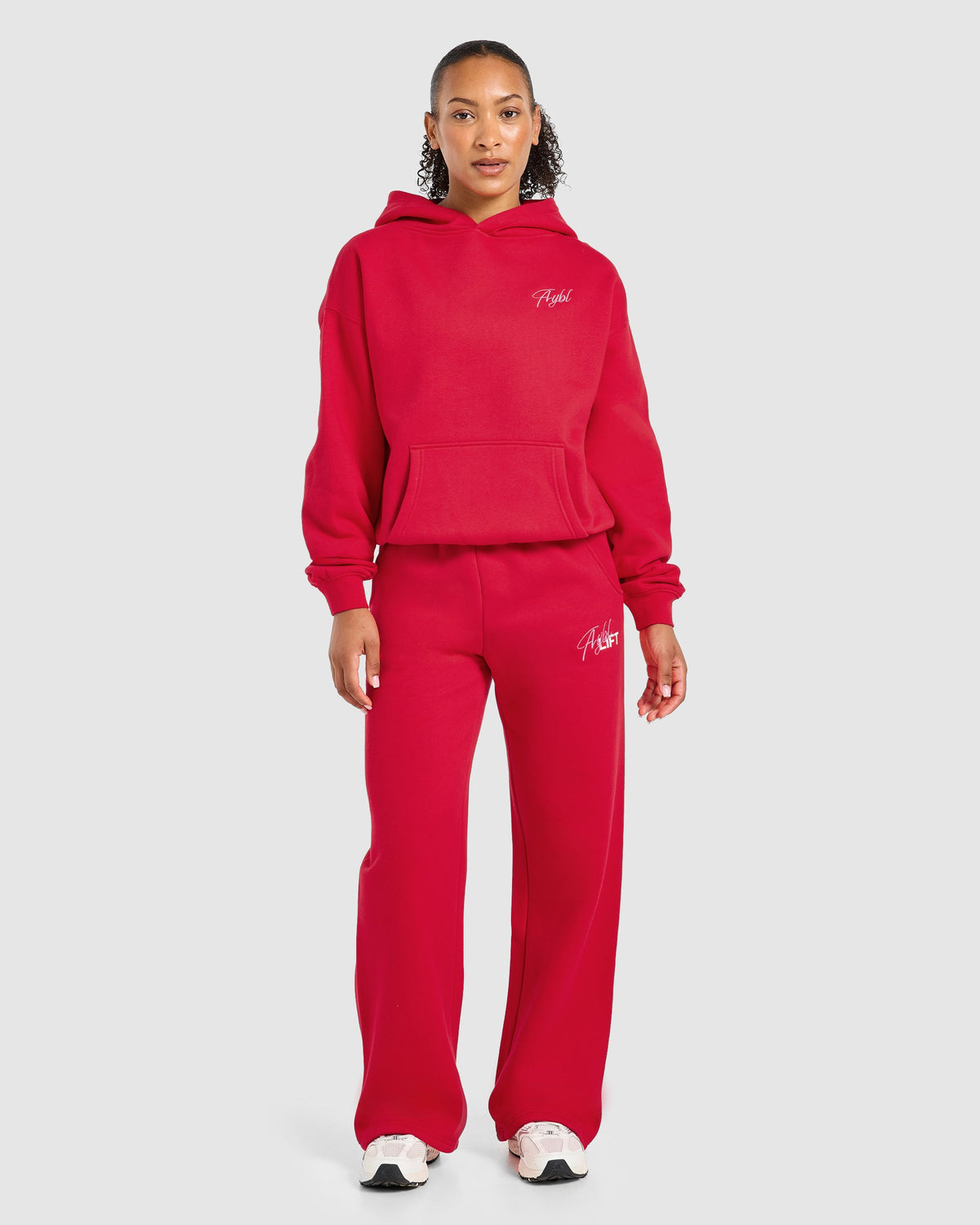 Lift Graphic 2.0 Oversized Hoodie - Rouge