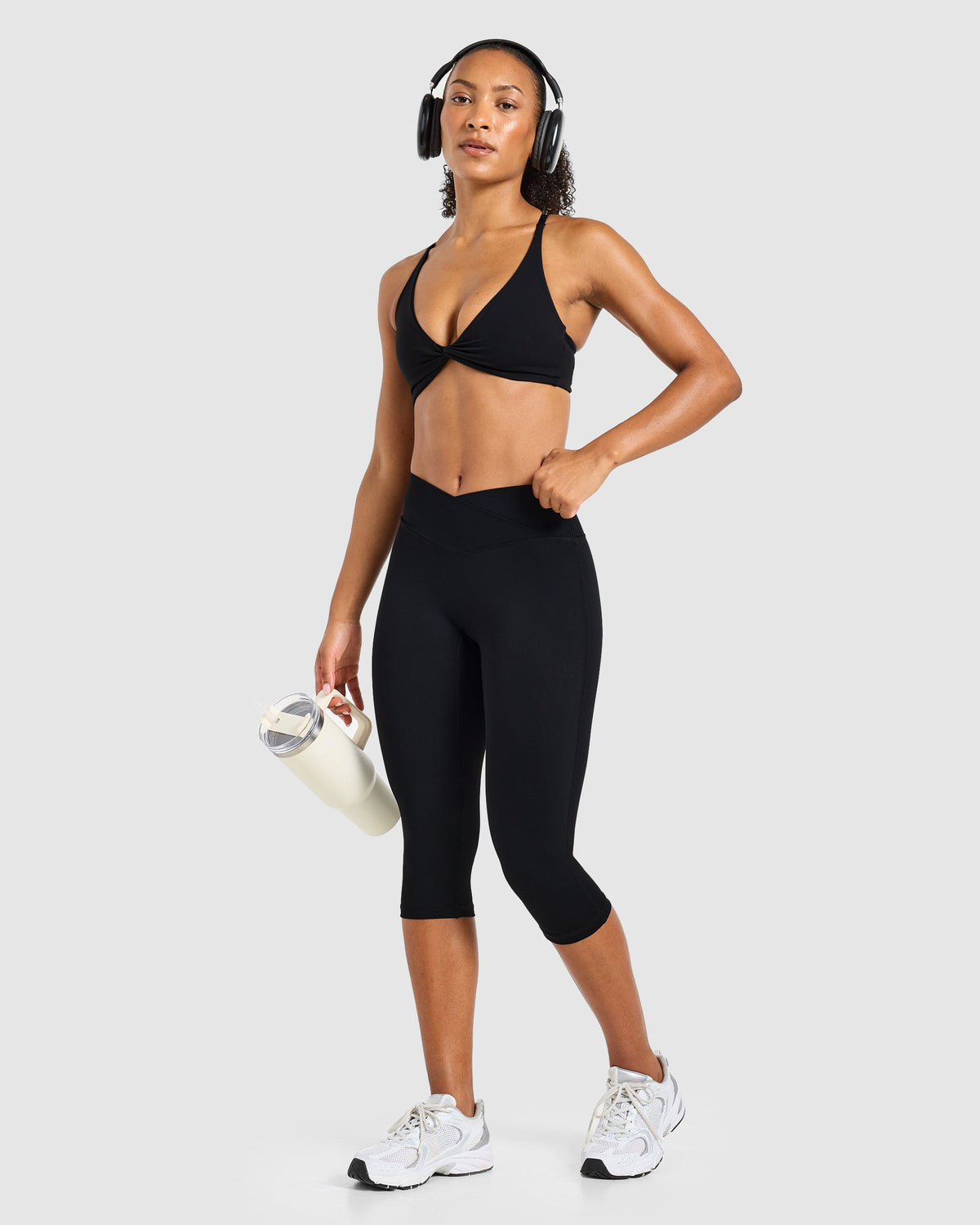 Sculpt Wrap Capri - Noir