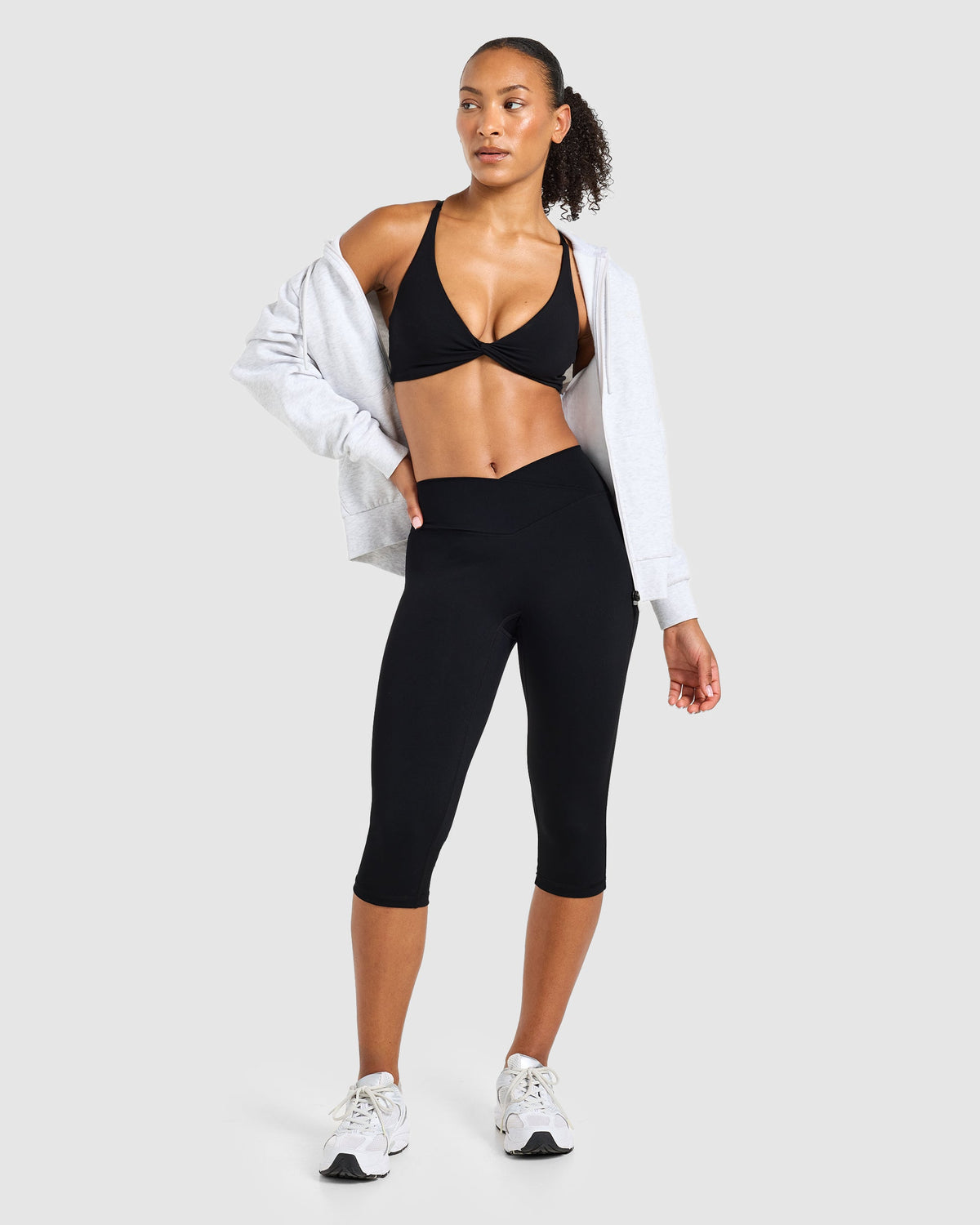Sculpt Wrap Capri - Noir