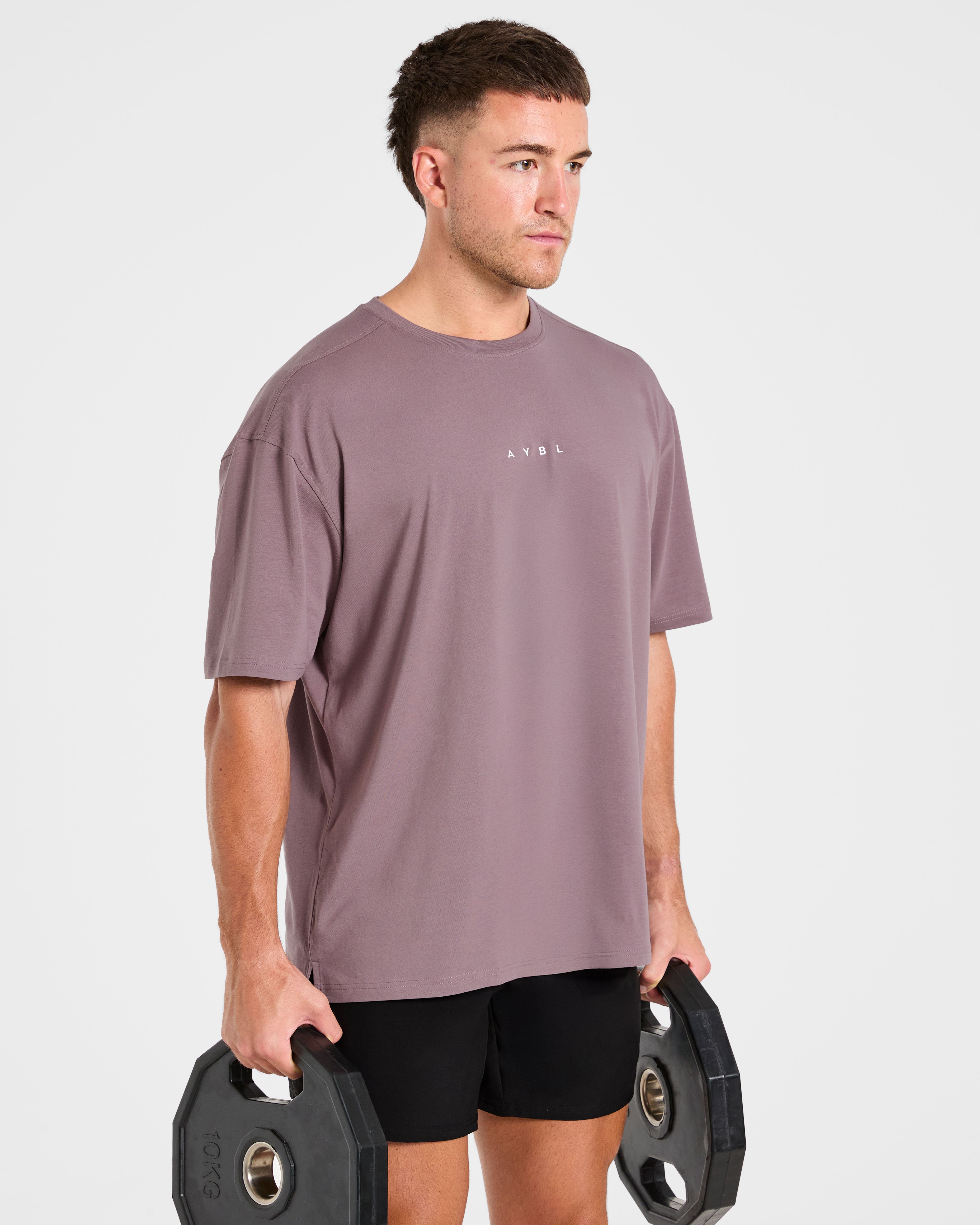 Force Oversized T Shirt - Heavy Violet