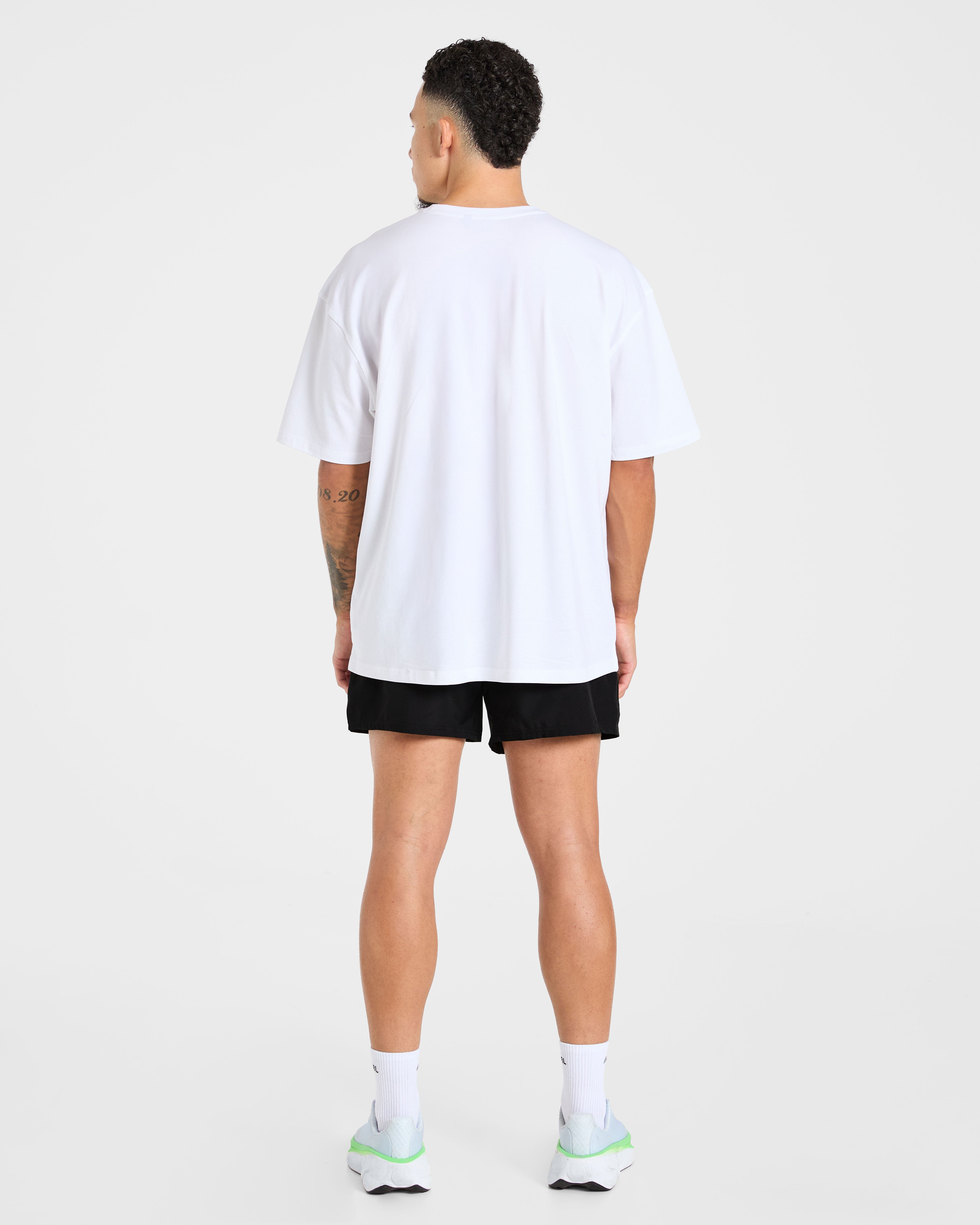 Force Oversized T Shirt - Blanc