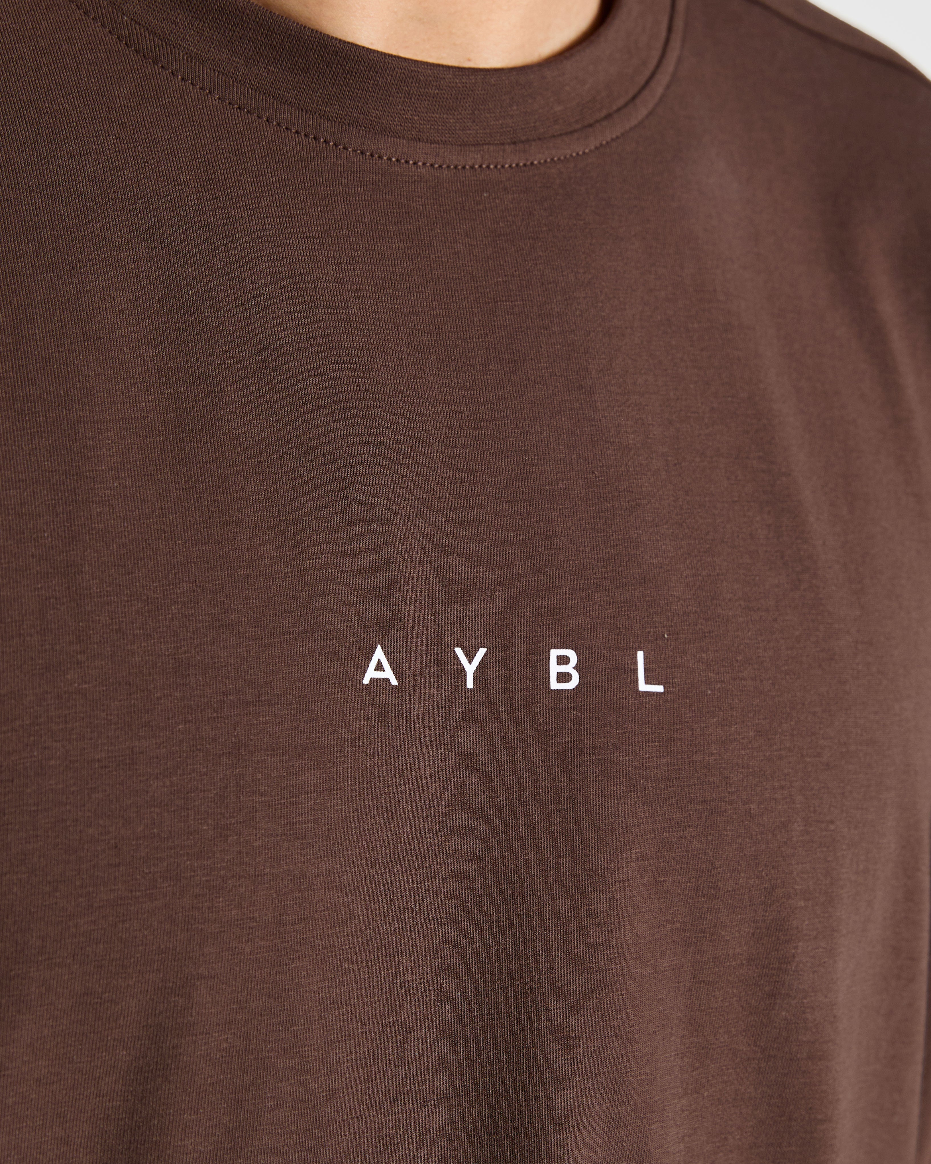 Force Oversized T Shirt - Marron