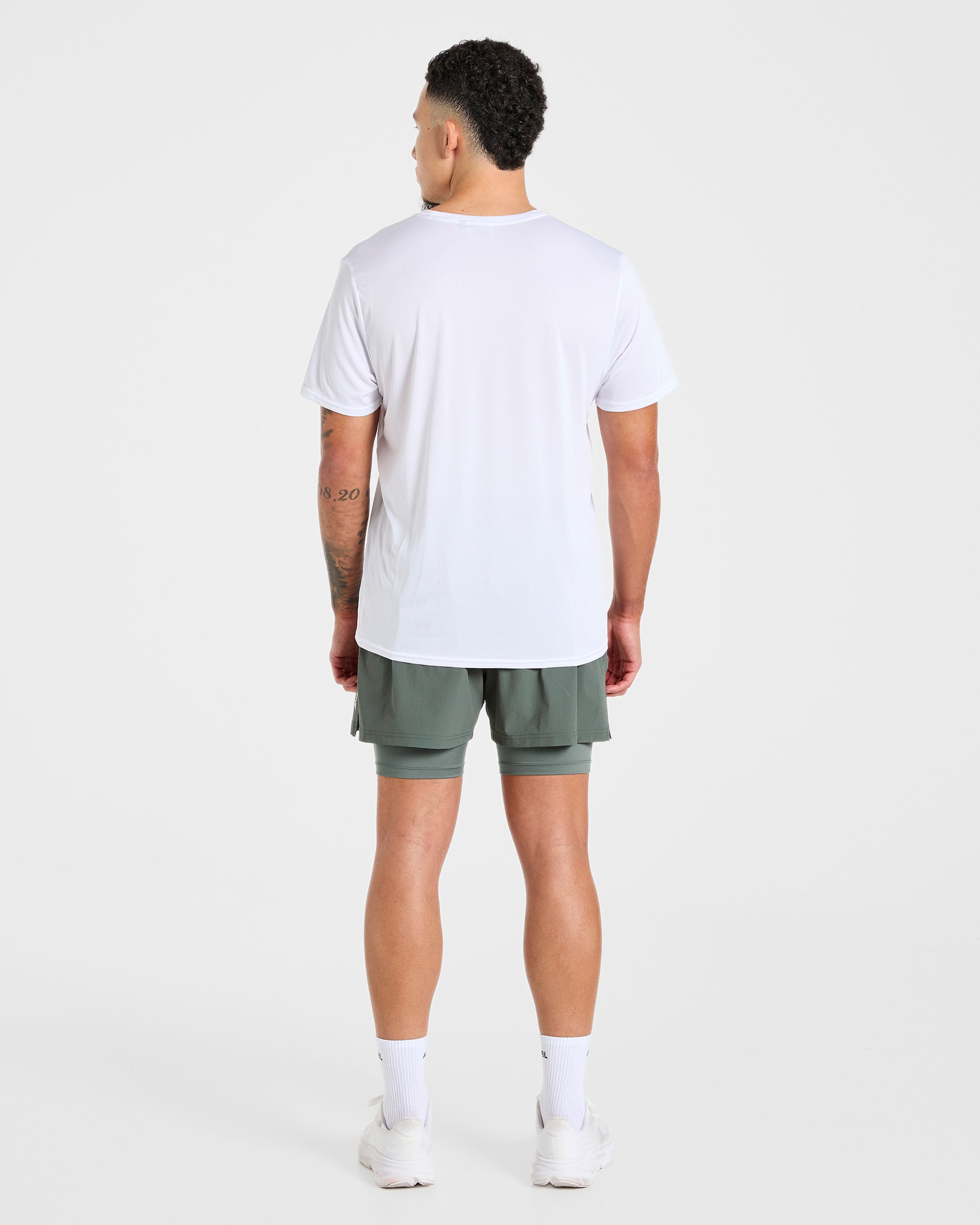 Signature 2 in 1 Shorts - Deep Olive
