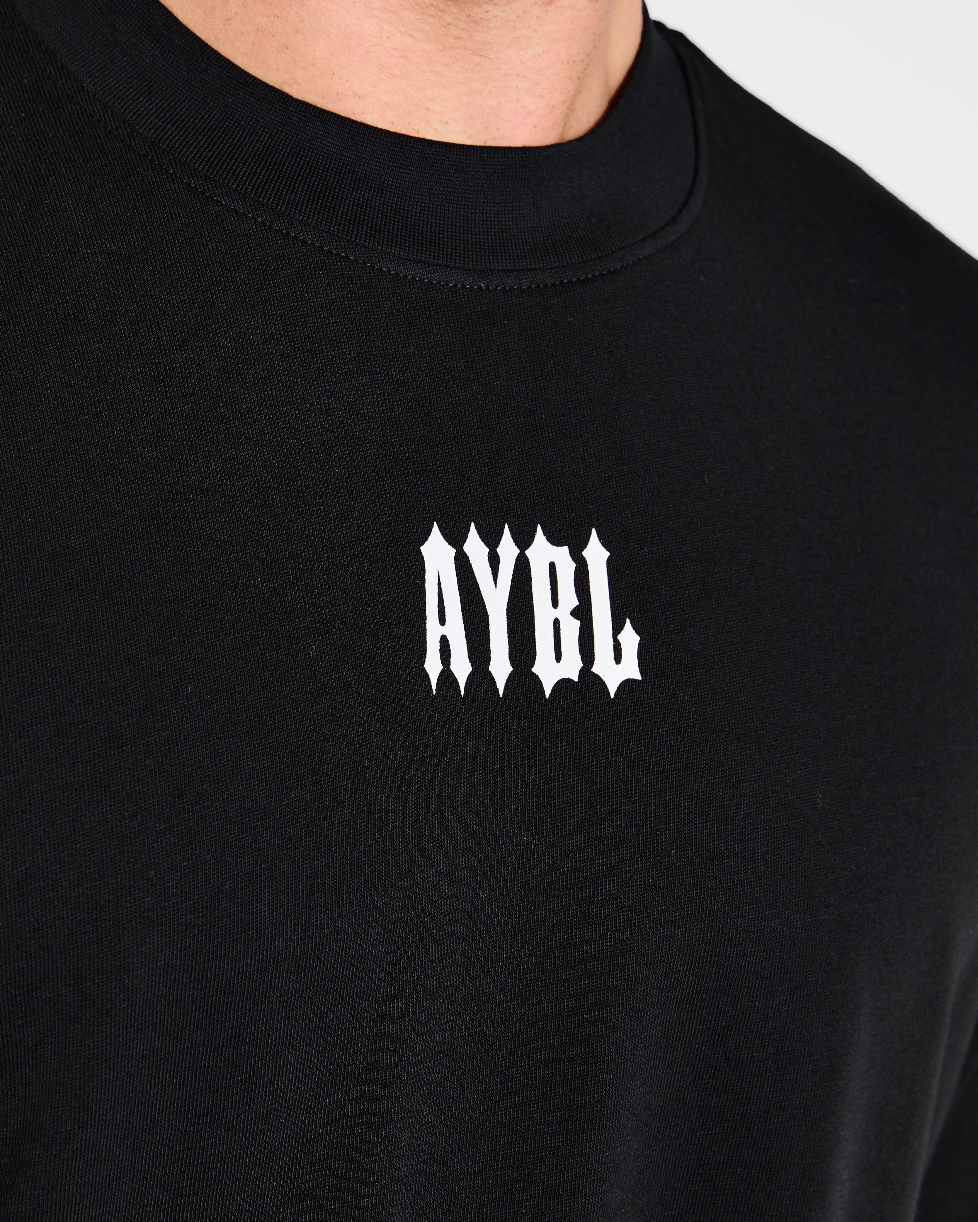 Hunt Your Goals Oversized T Shirt - Noir