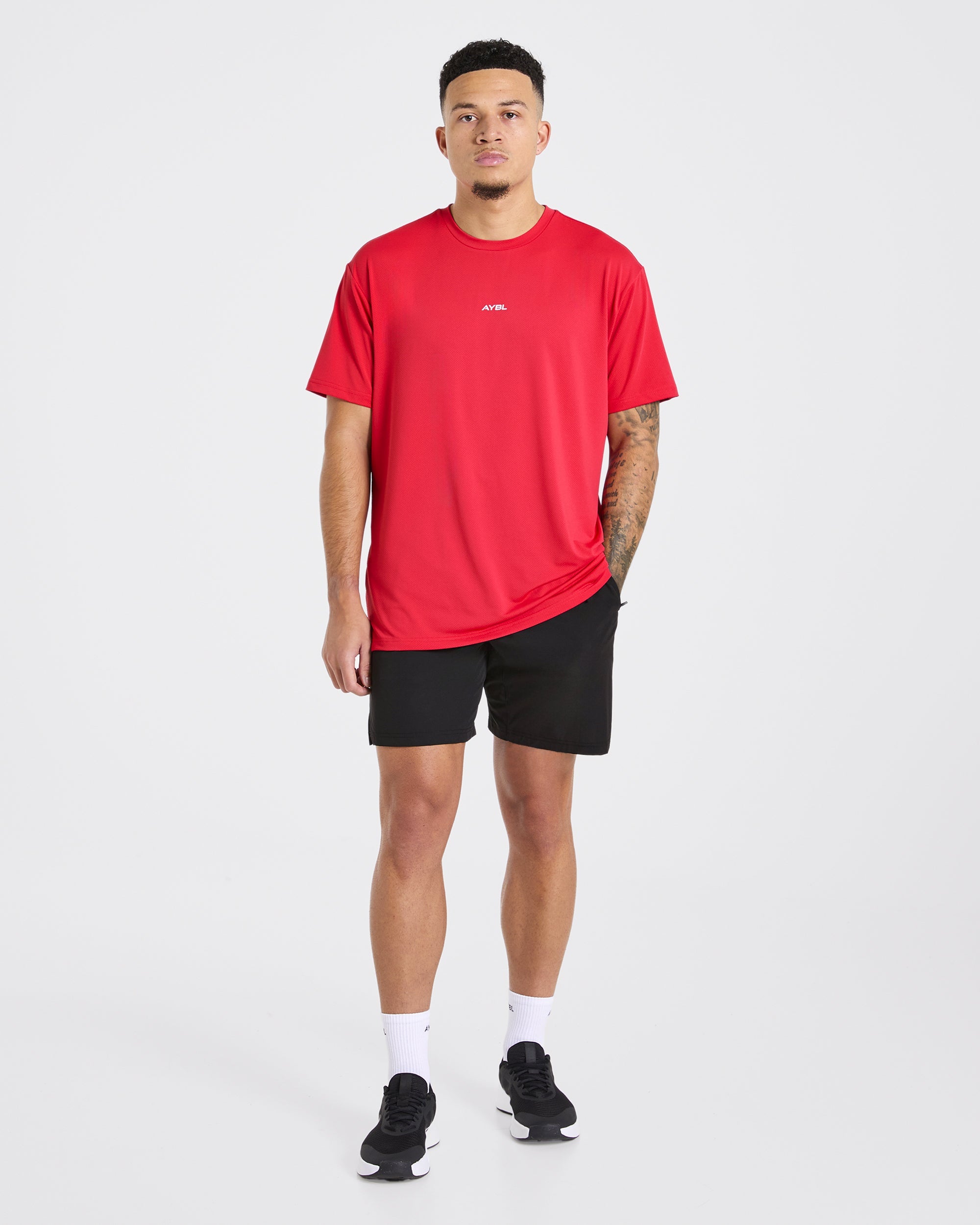 Motion T Shirt - Rouge