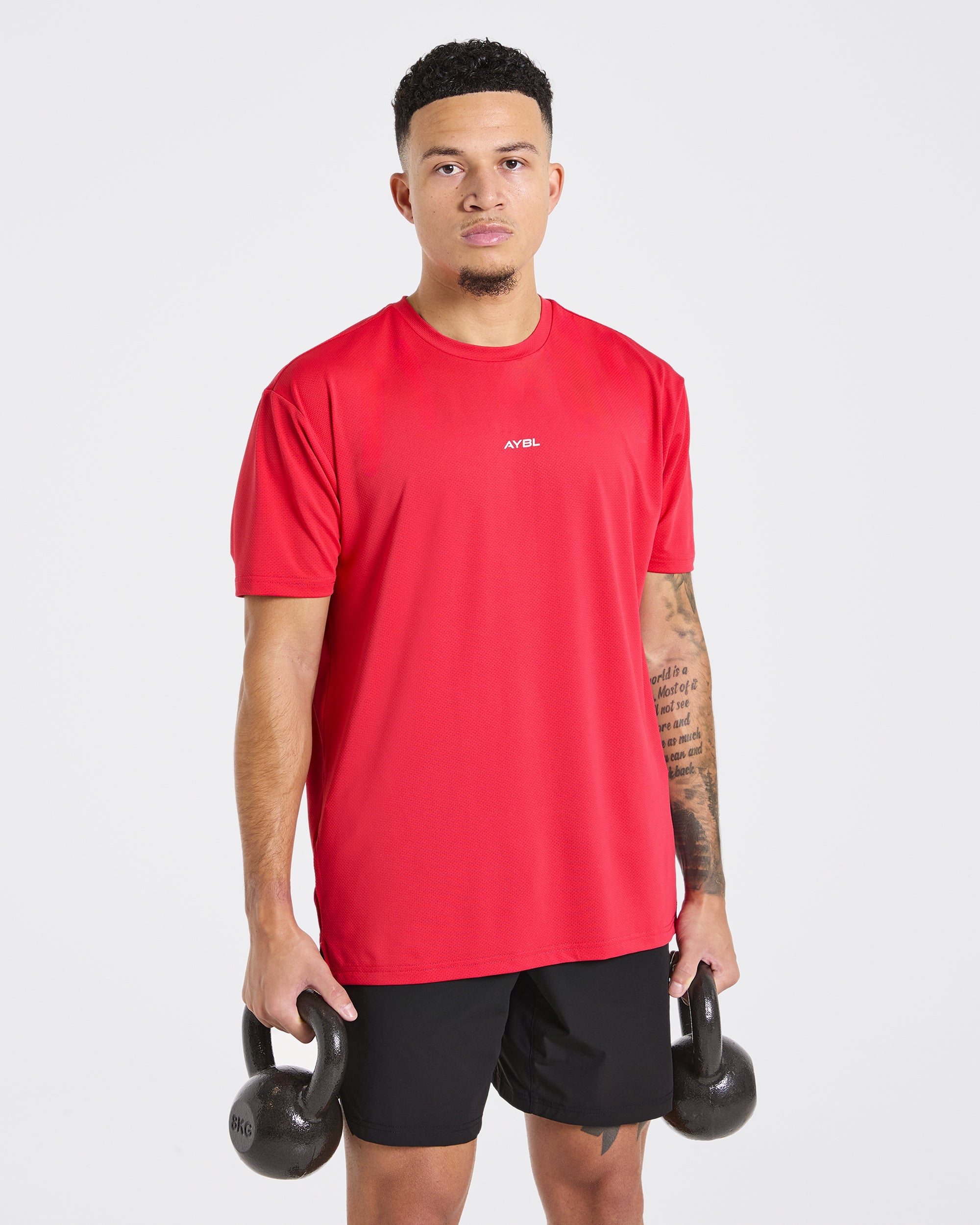 Motion T Shirt - Rouge