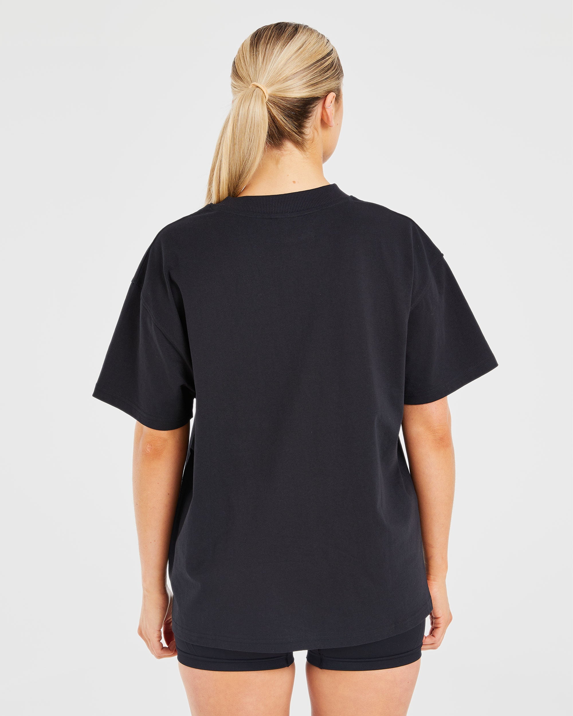 AYBL Lift Oversized T Shirt - Noir