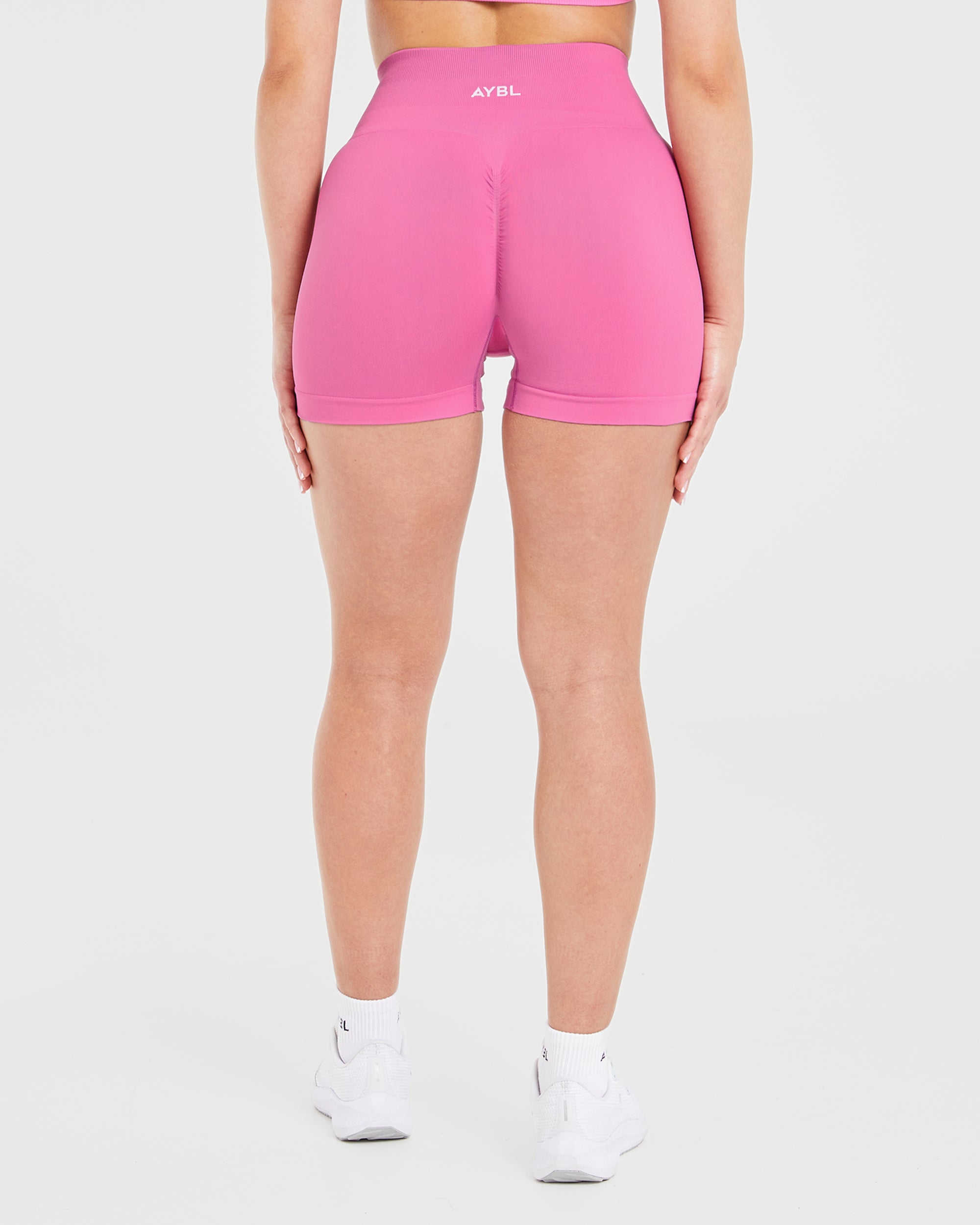 Power Seamless Shorts - Rose