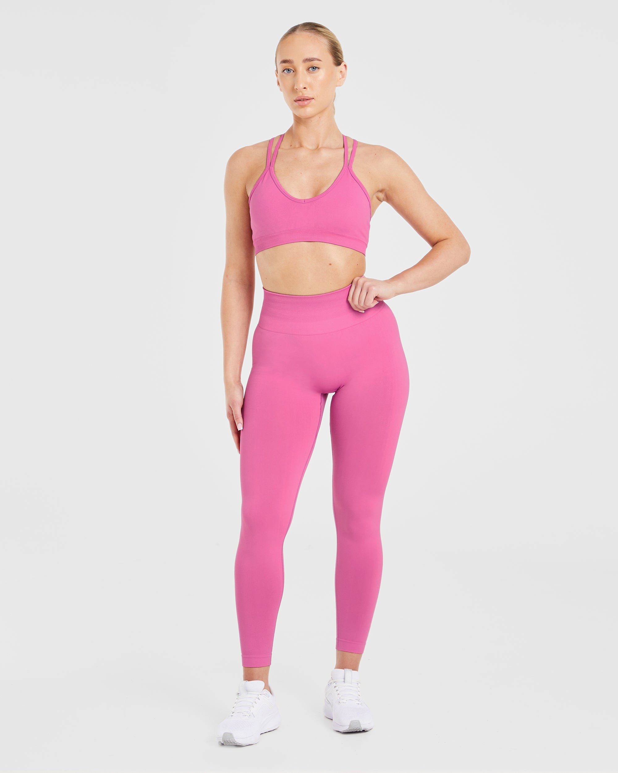 Power Seamless Leggings - Rose