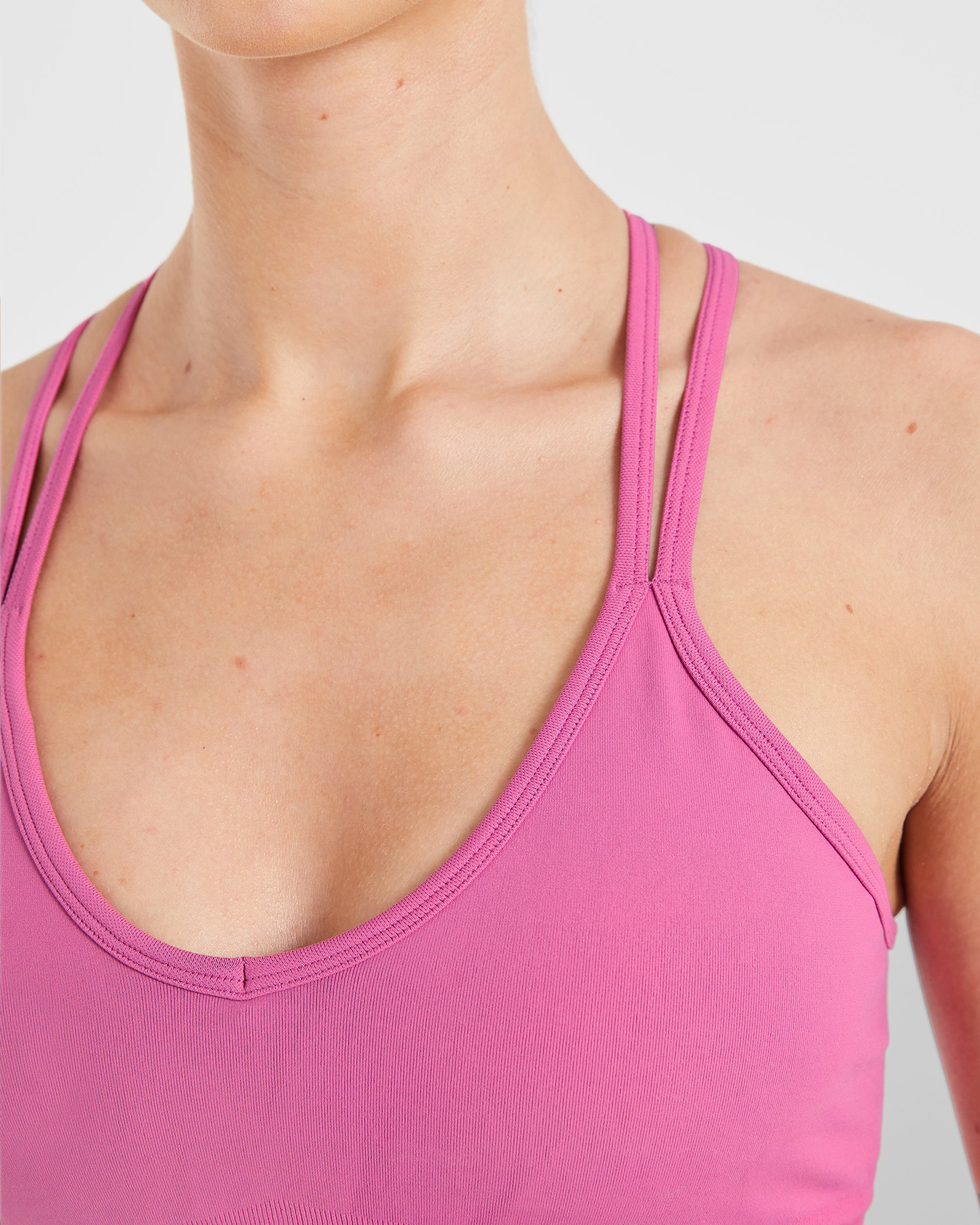 Power Seamless Sports Bra - Rose