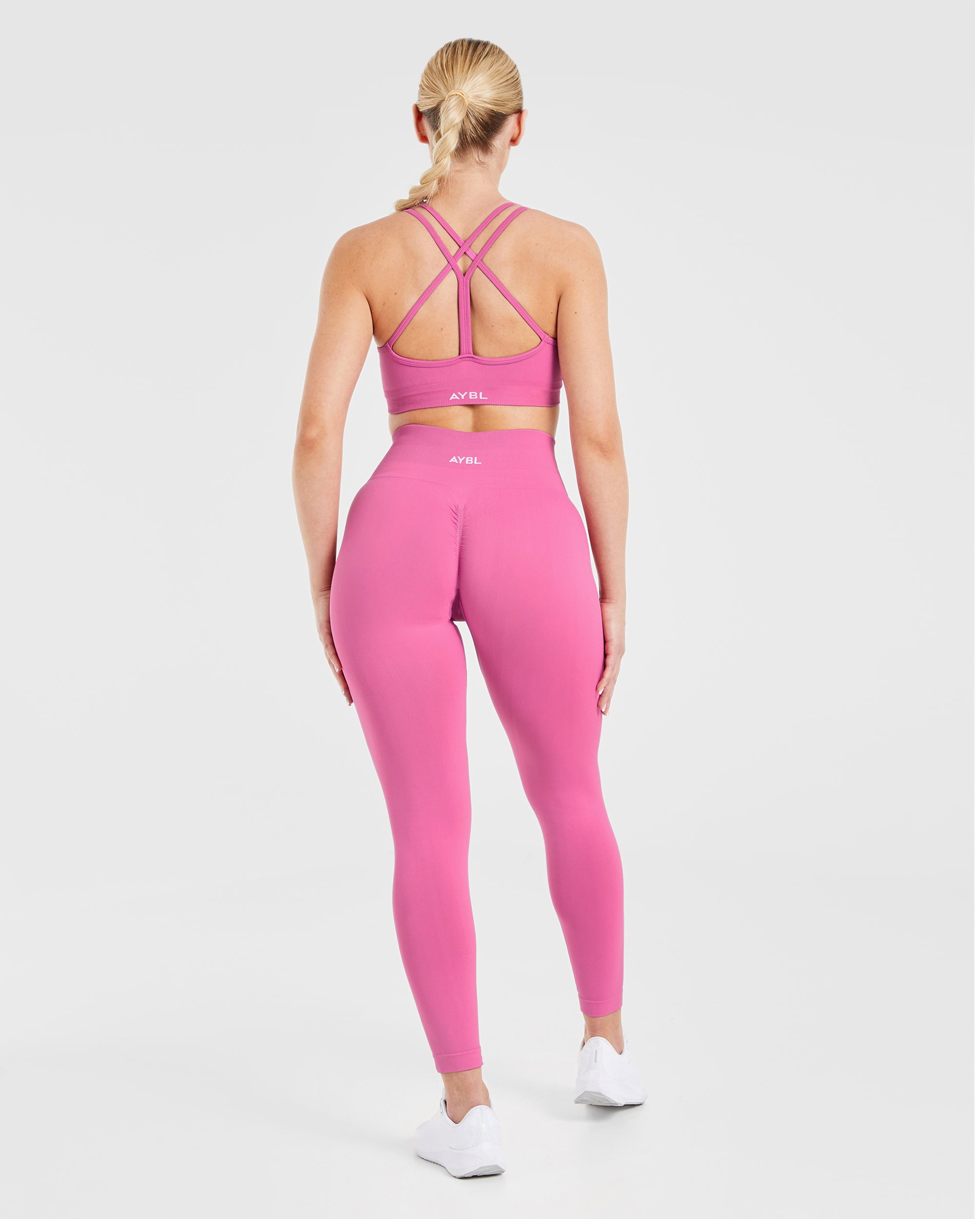 Power Seamless Leggings - Rose