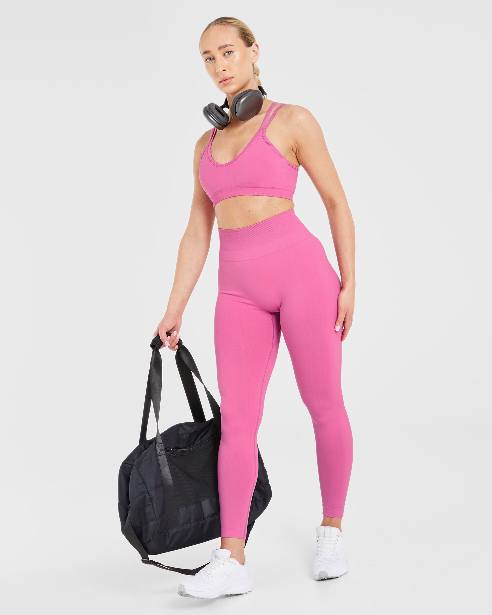 Power Seamless Leggings - Rose