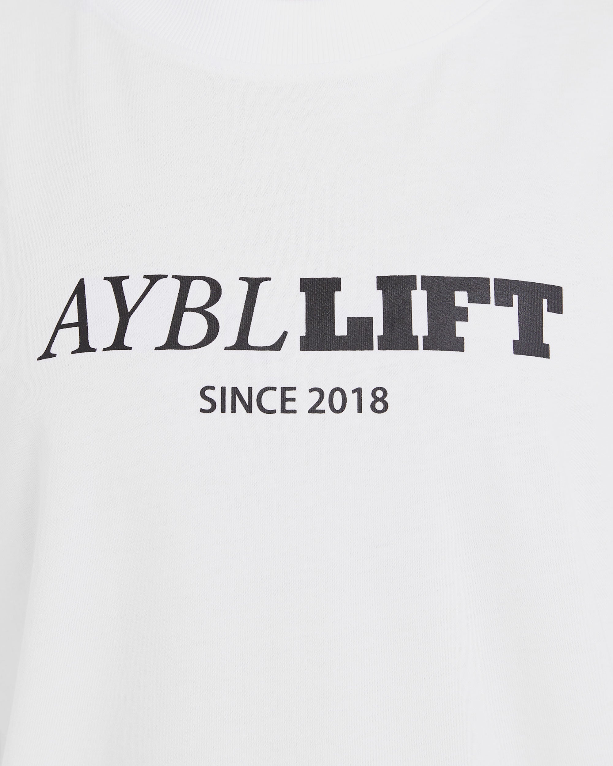 AYBL Lift Oversized T Shirt - Blanc