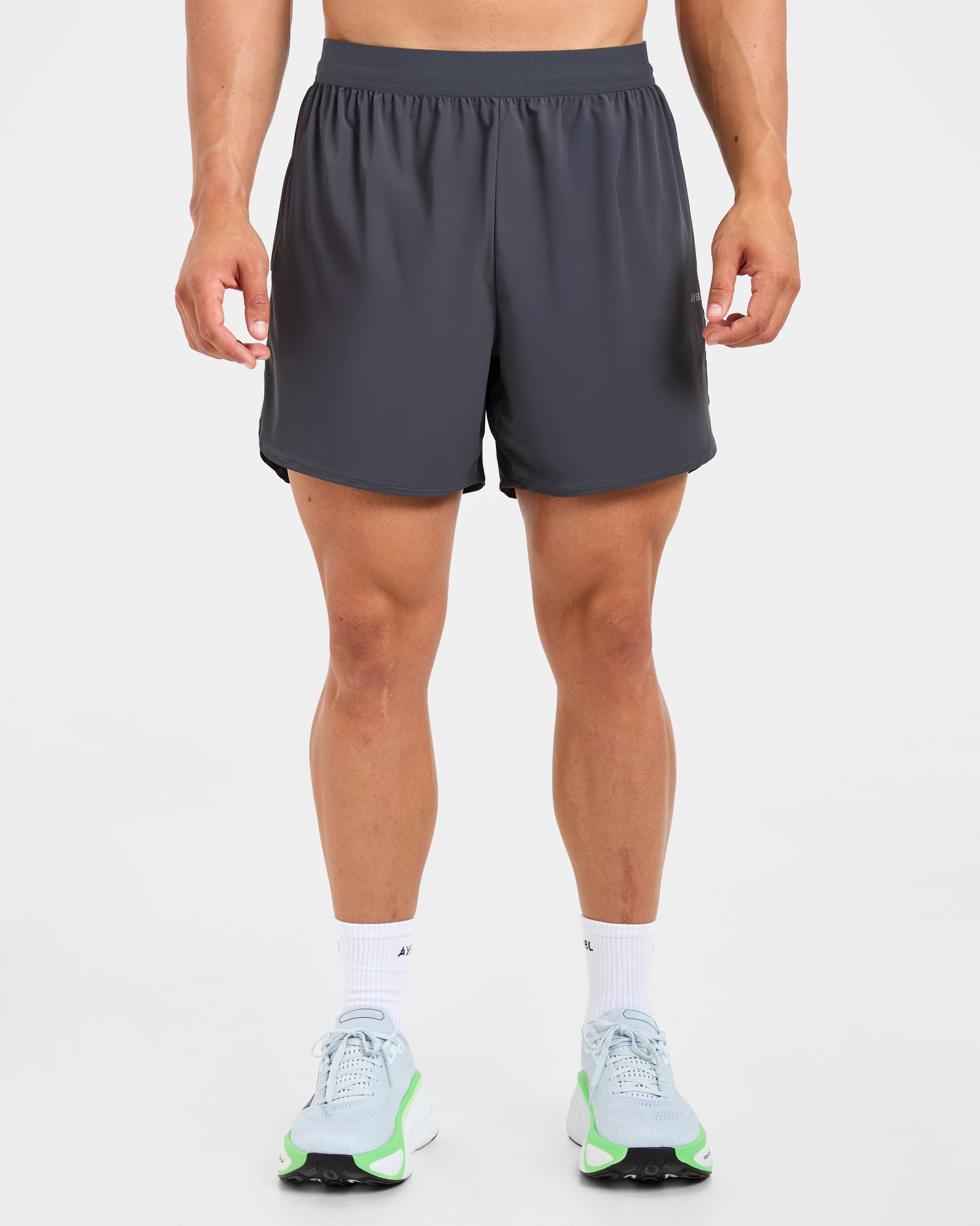 Run Speed Shorts - Hurricane Gris