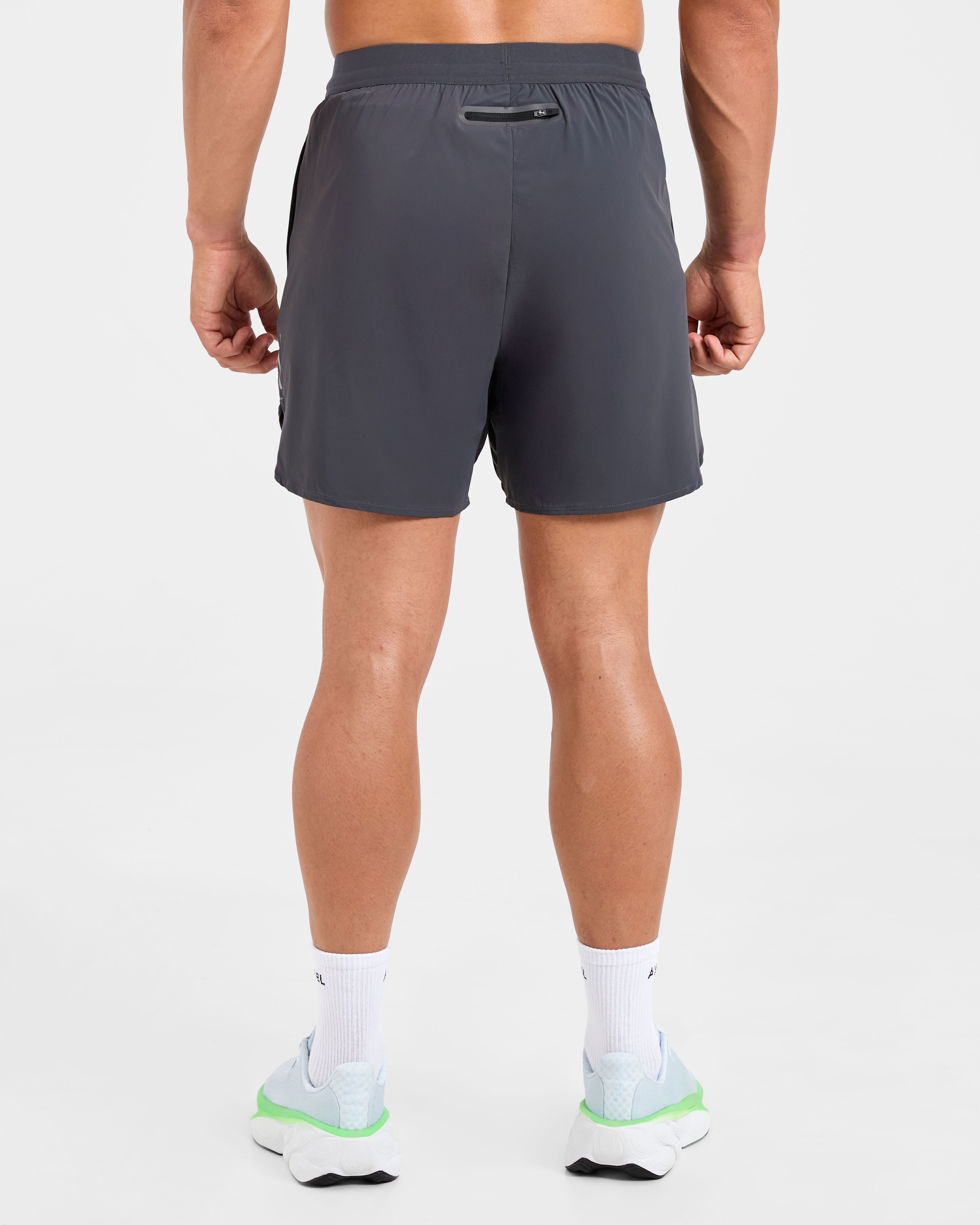 Run Speed Shorts - Hurricane Gris