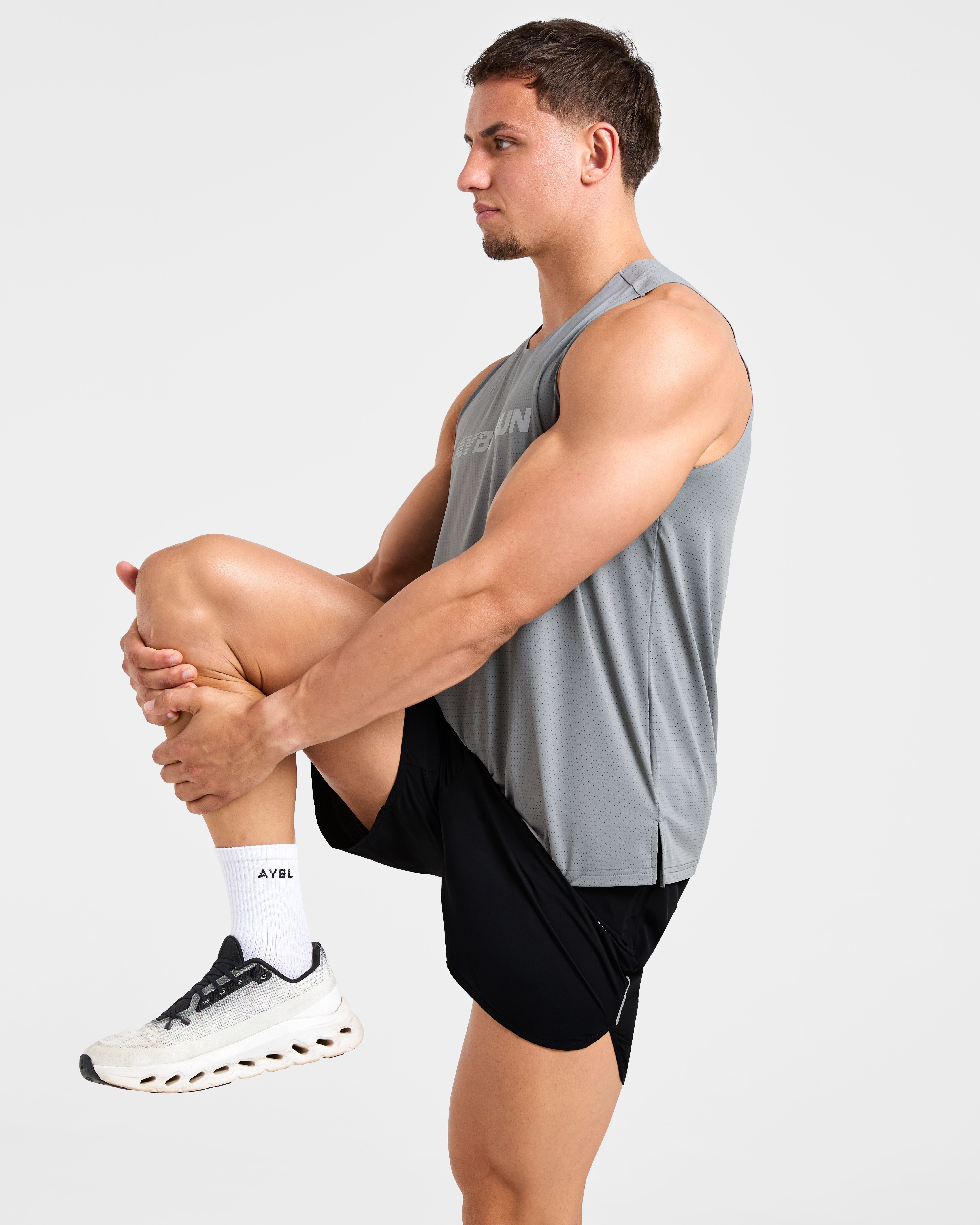 Run Loose Tank - Thunder Gris