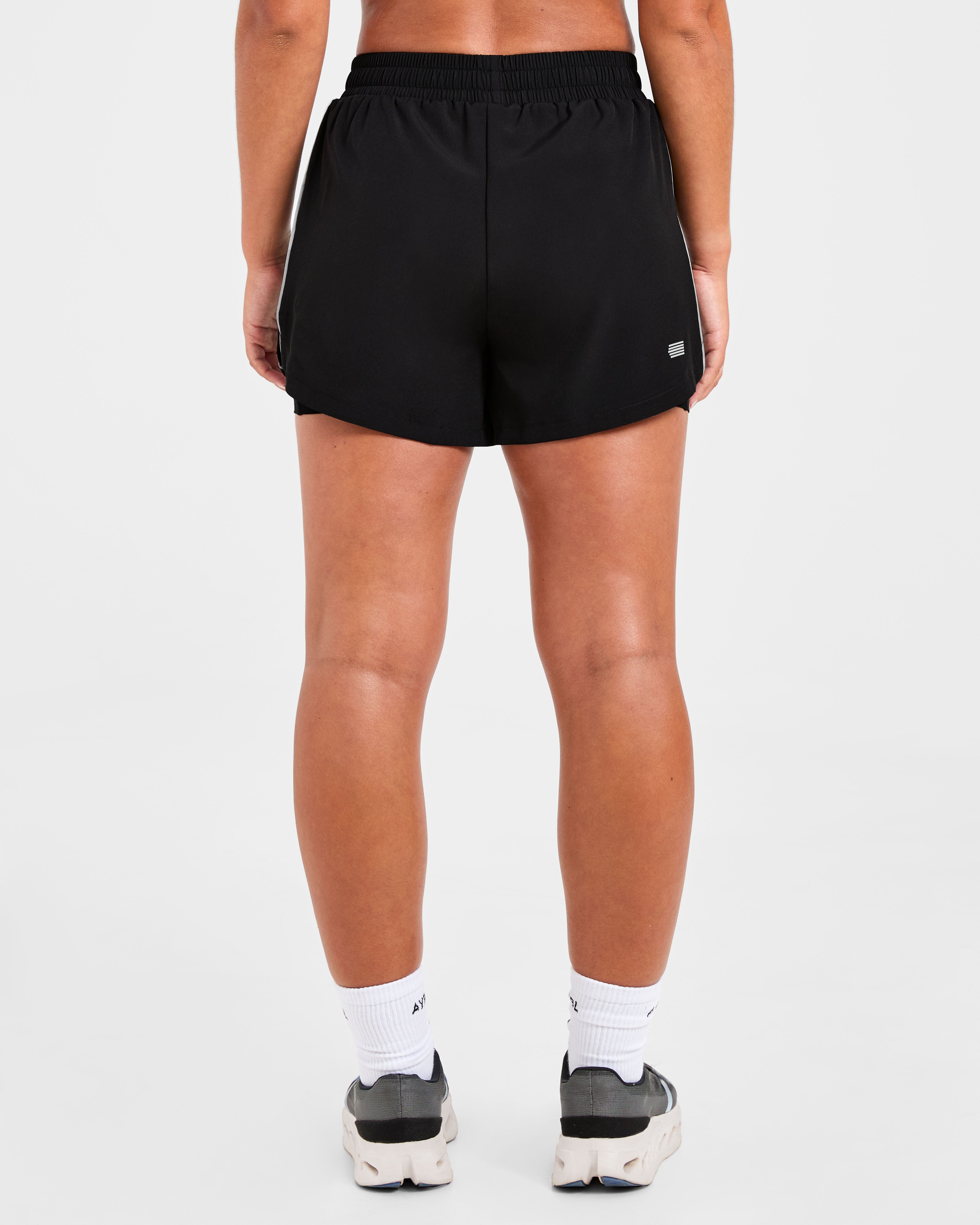 Run 2 in 1 Shorts - Noir