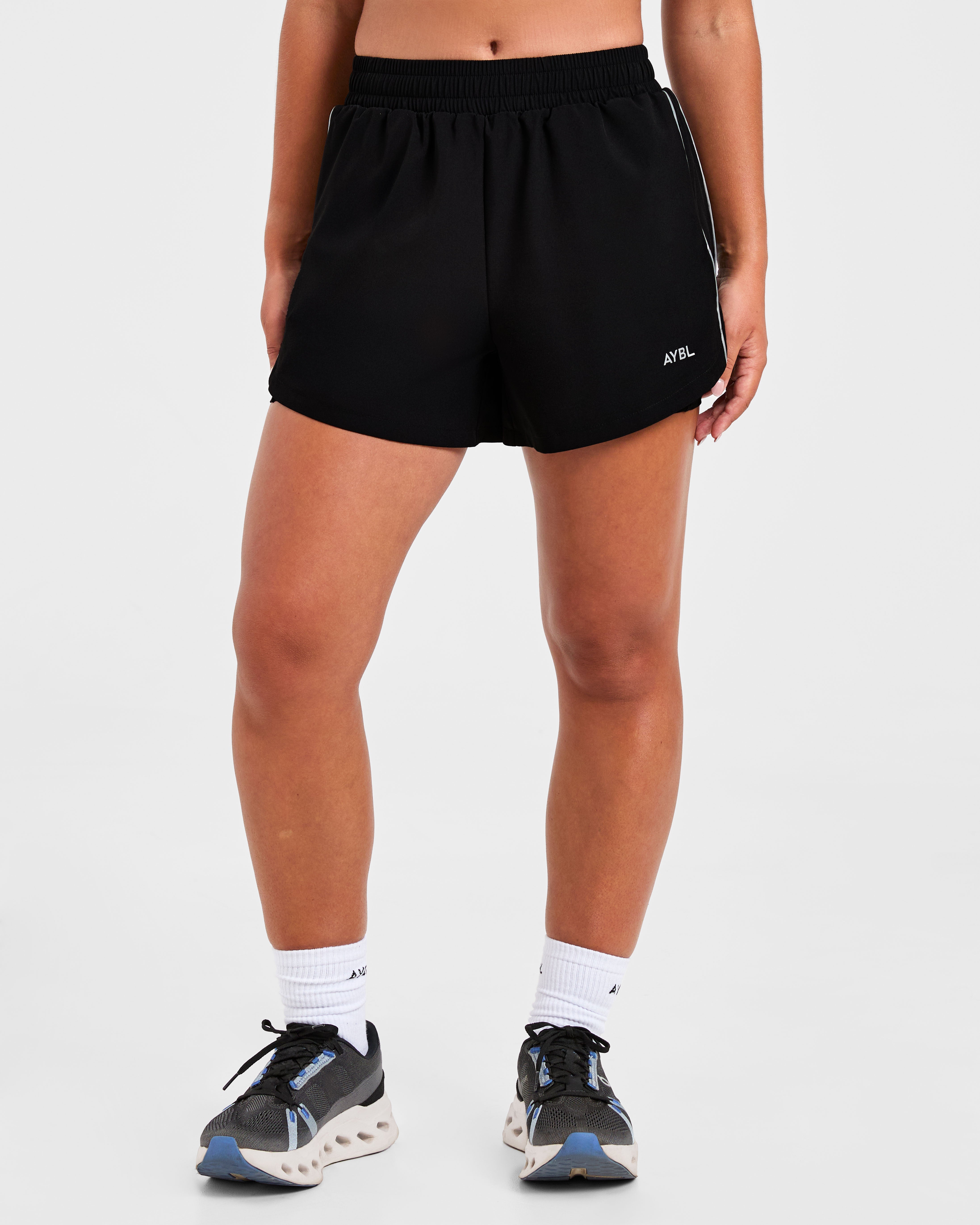 Run 2 in 1 Shorts - Noir