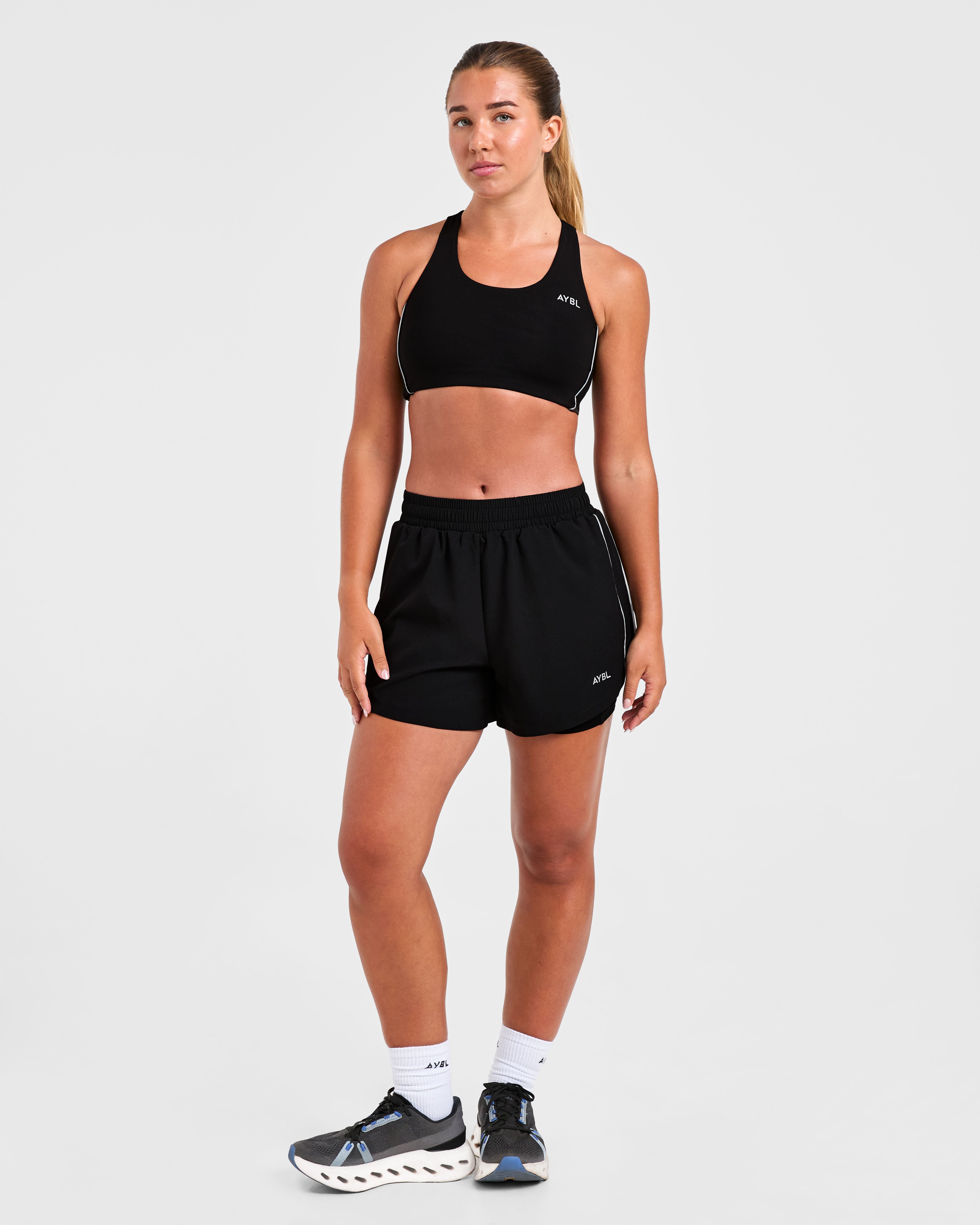 Run Sports Bra - Noir