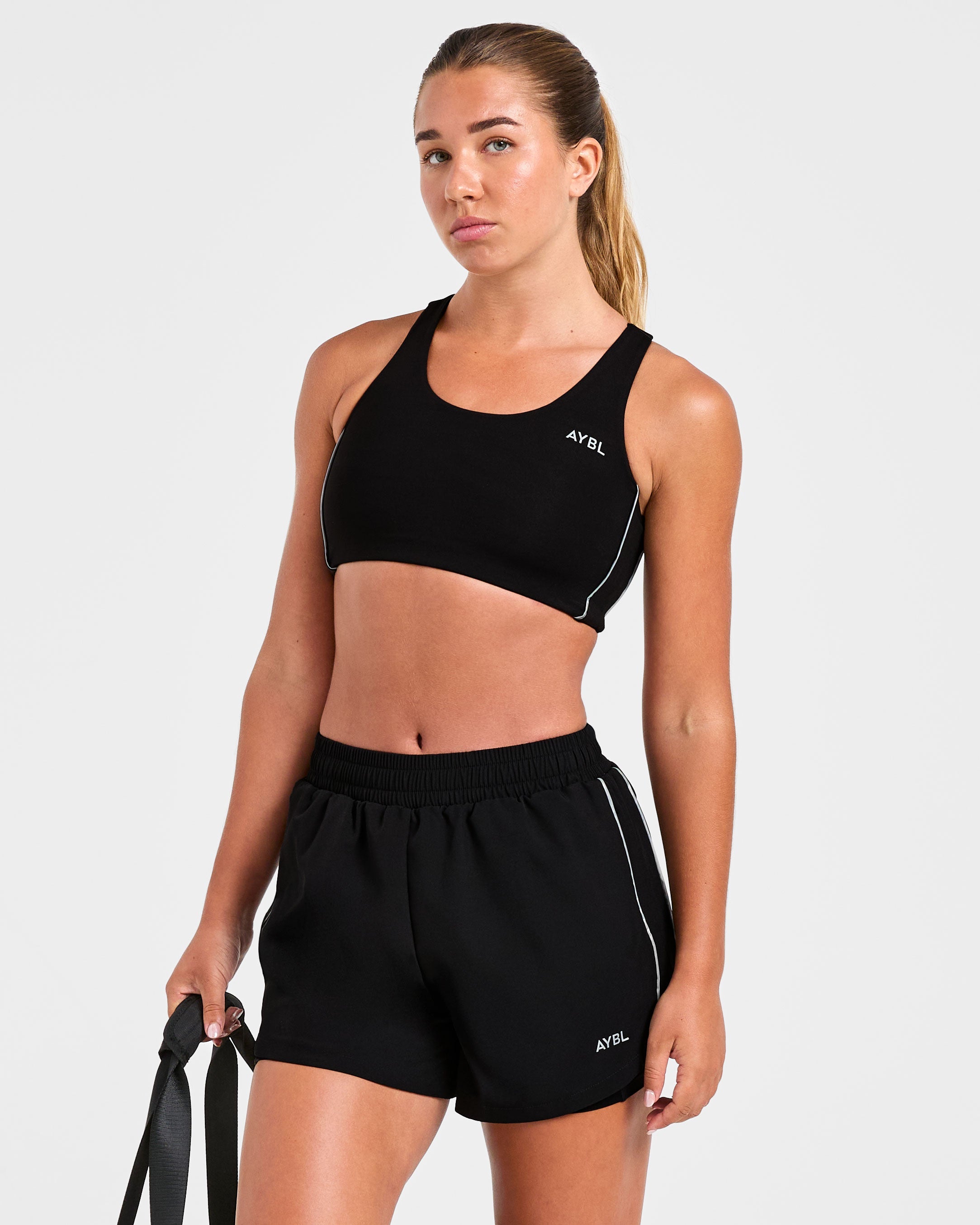 Run Sports Bra - Noir