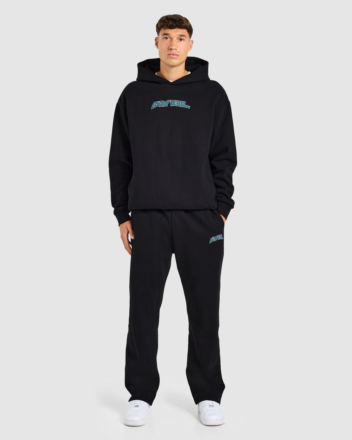 AYBL Society Oversized Hoodie - Noir