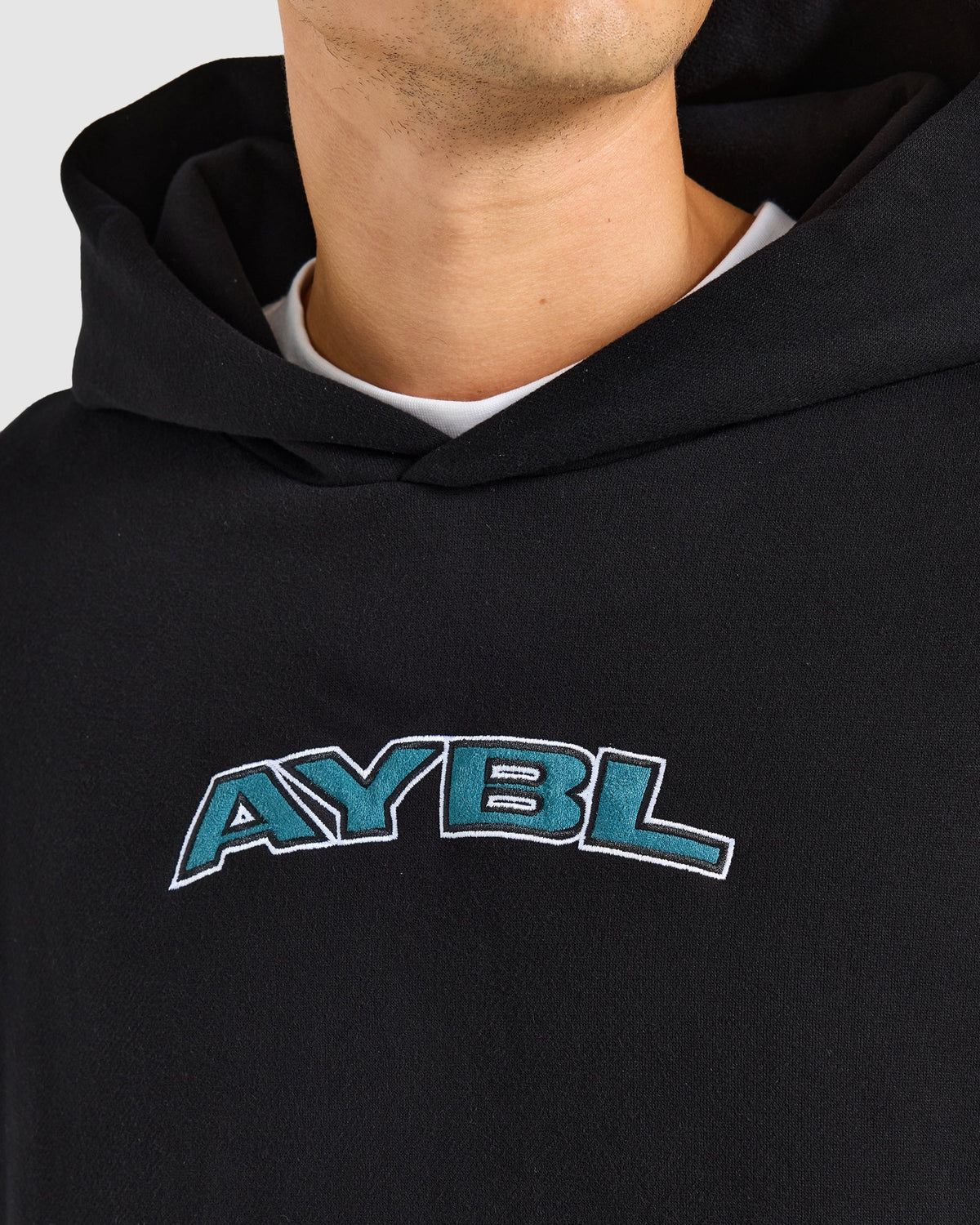 AYBL Society Oversized Hoodie - Noir