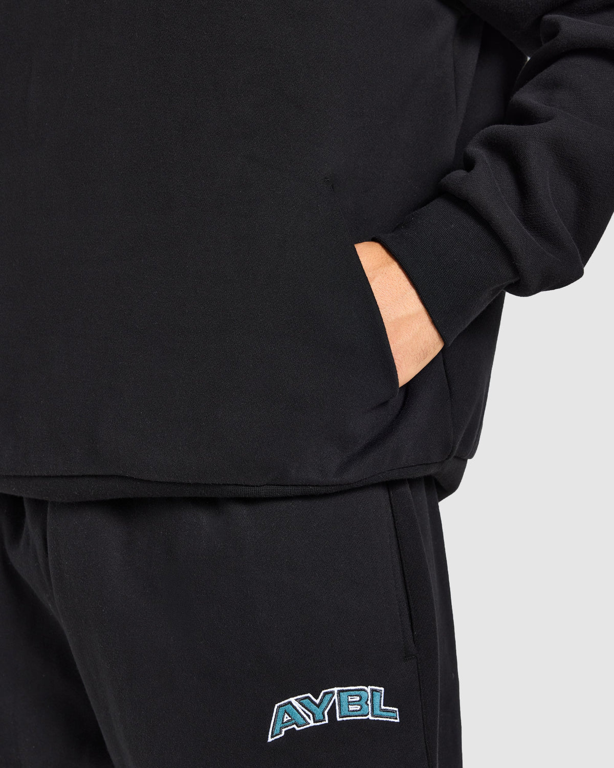 AYBL Society Oversized Hoodie - Noir