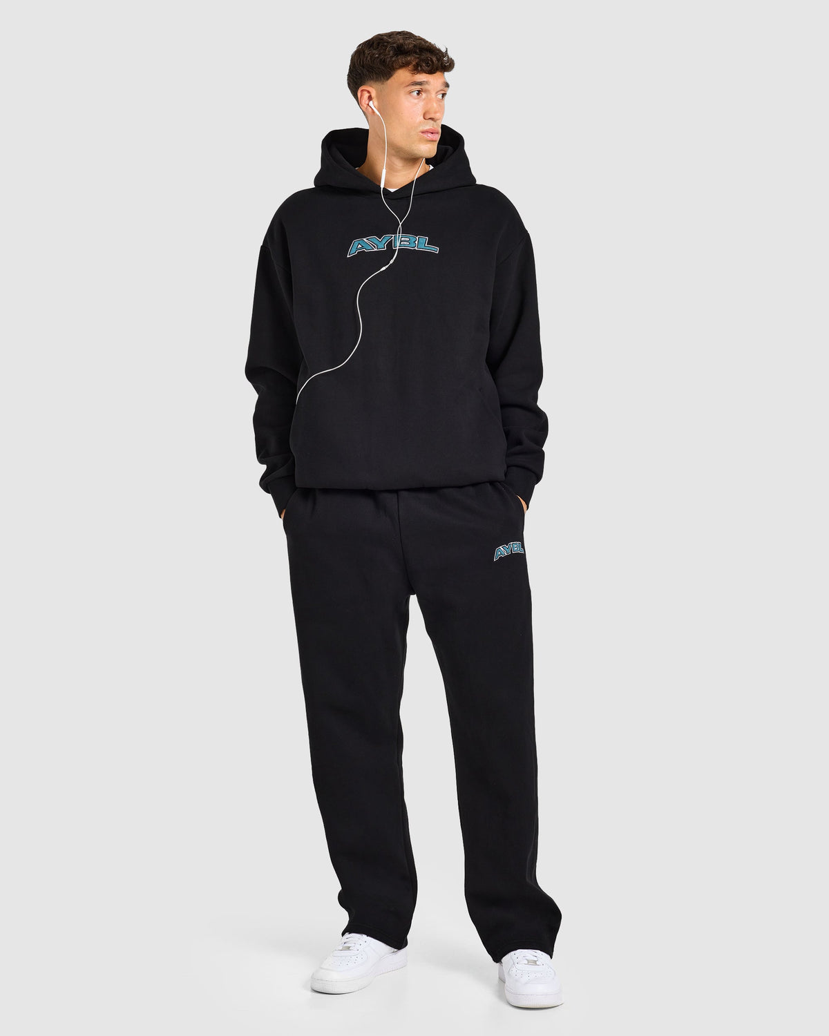 AYBL Society Oversized Hoodie - Noir