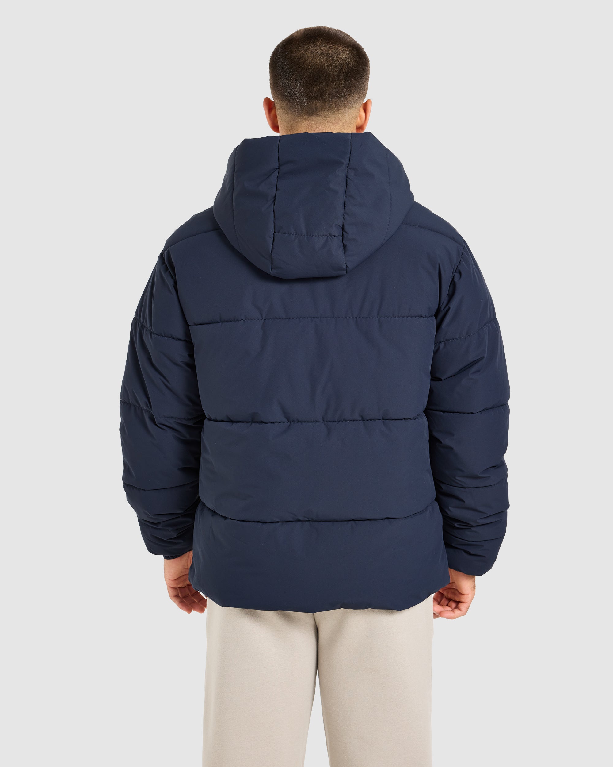 Classic Puffer Coat - Navy