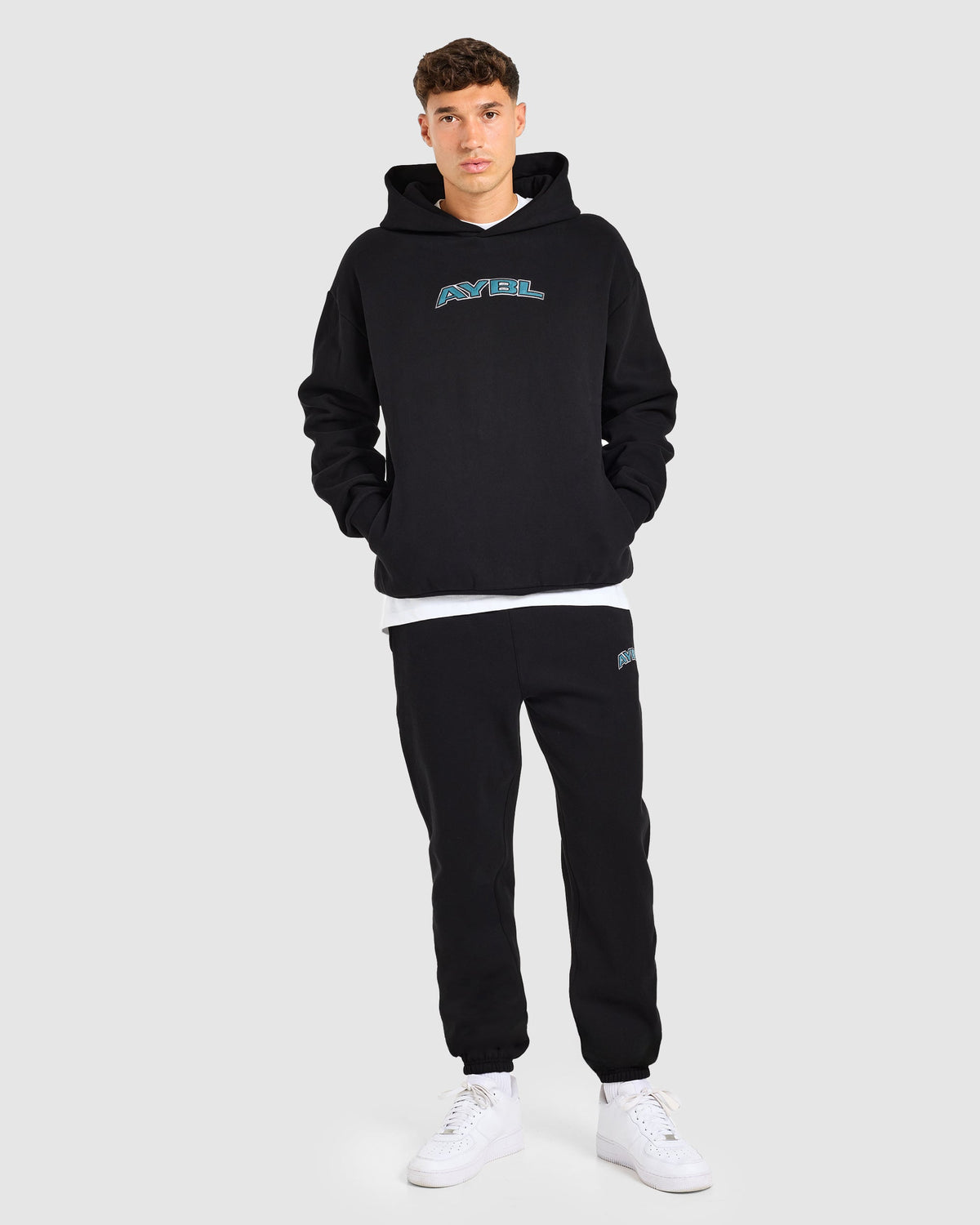AYBL Society Oversized Joggers - Noir