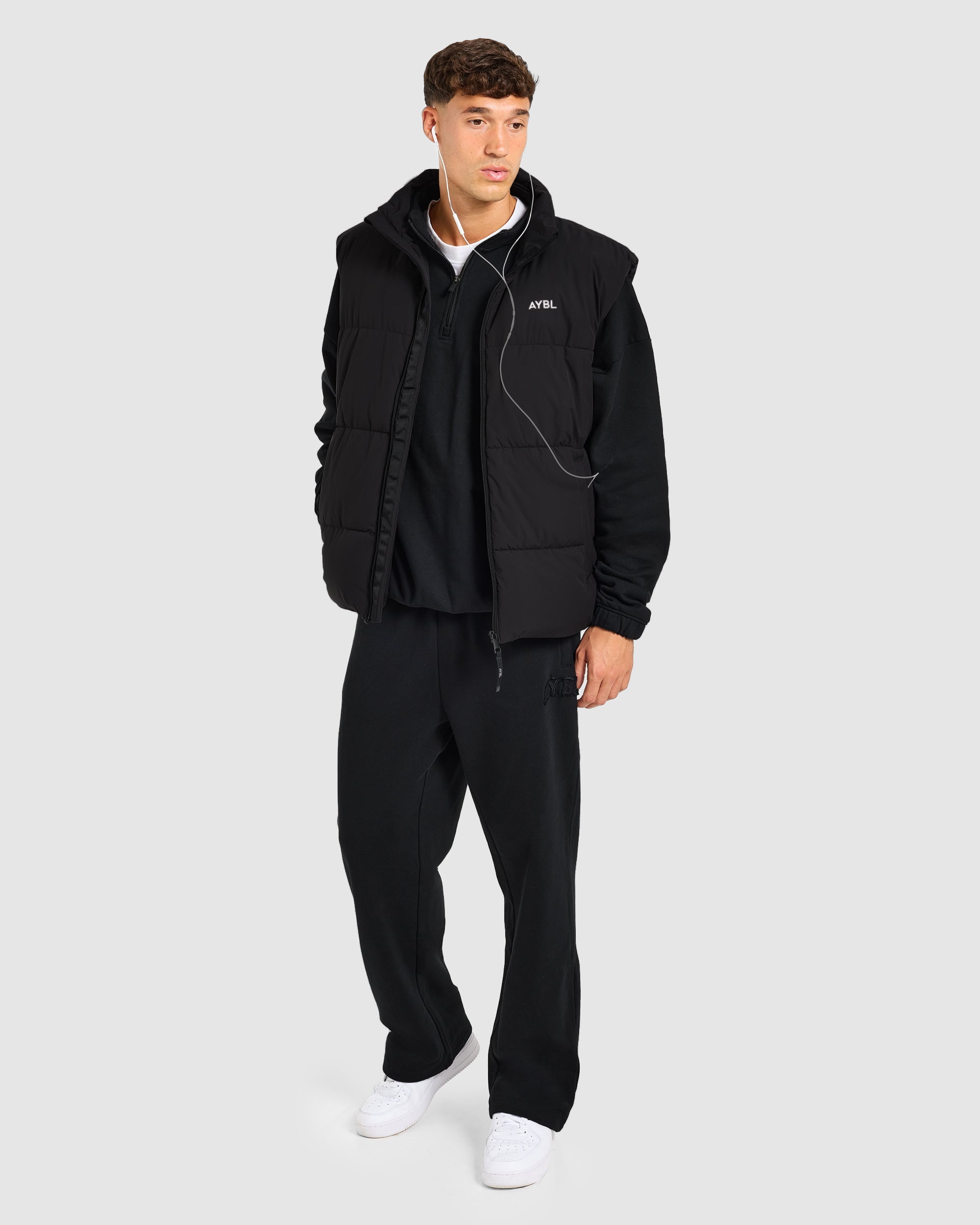 Classic Puffer Gilet - Noir