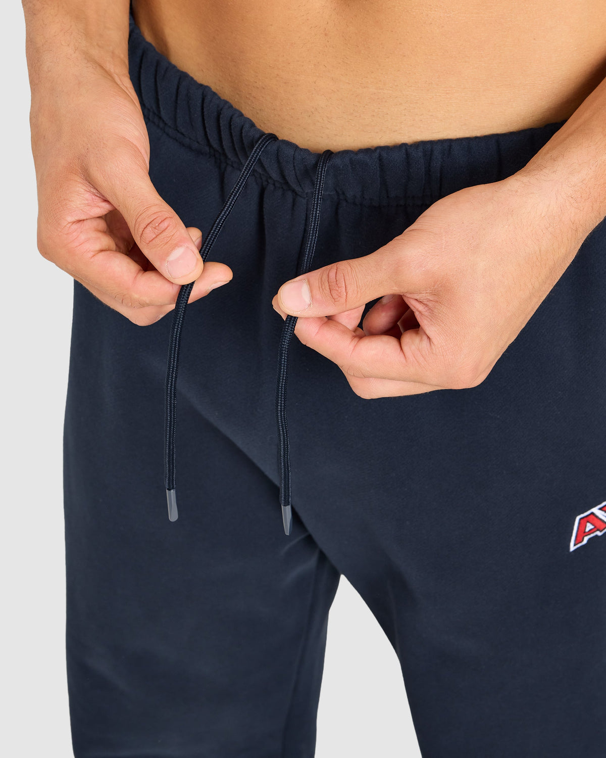 AYBL Society Oversized Straight Leg Joggers - Navy