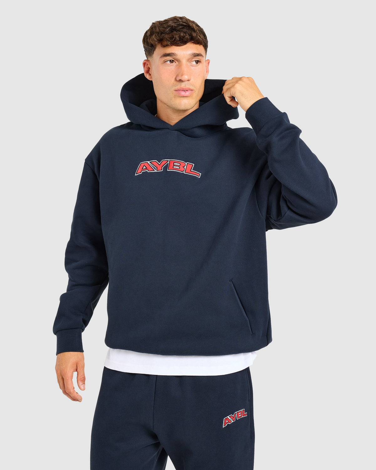 AYBL Society Oversized Hoodie - Navy