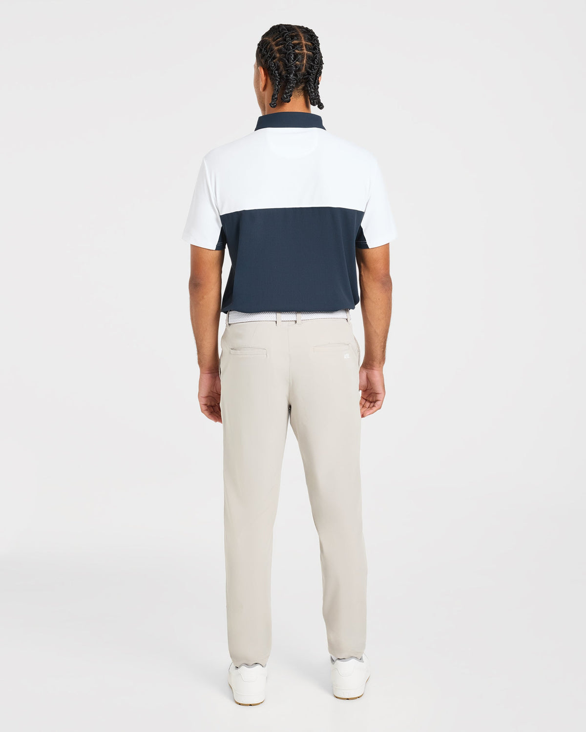 Precision Block Polo - Navy
