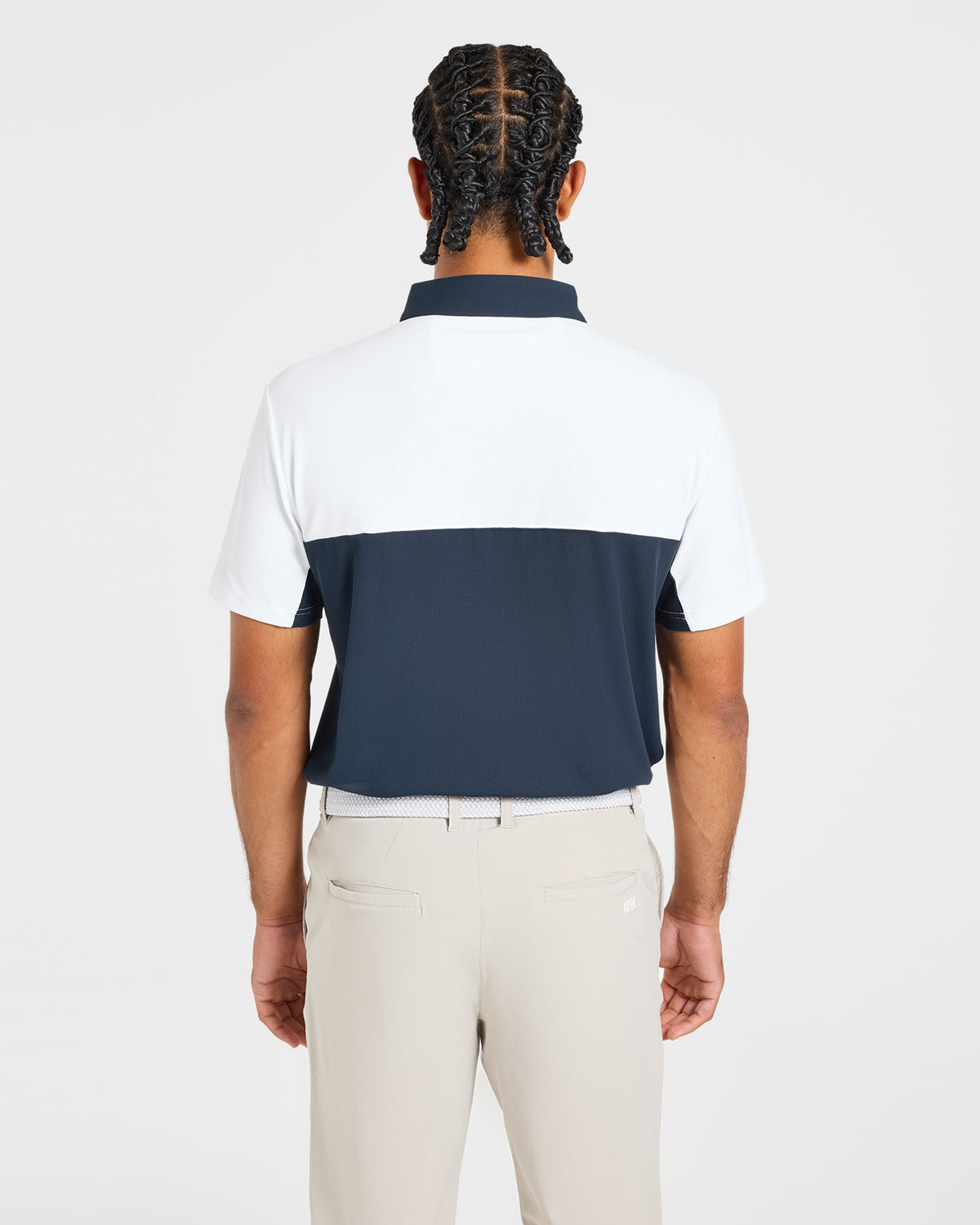 Precision Block Polo - Navy