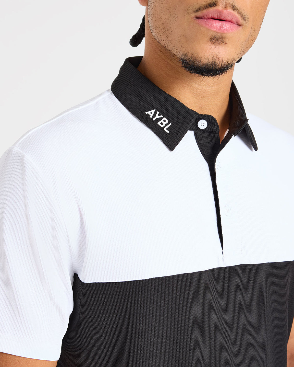 Precision Block Polo - Noir
