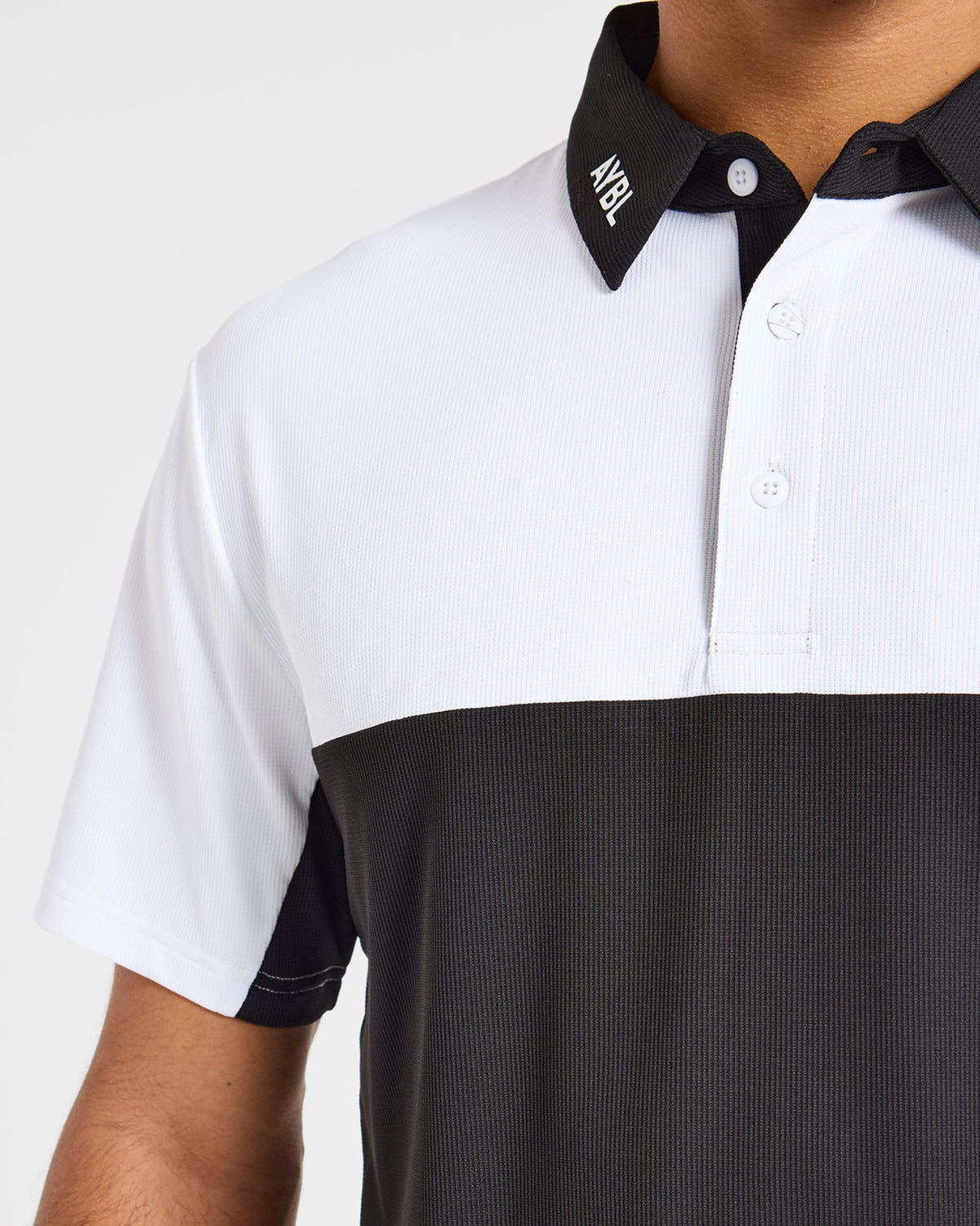 Precision Block Polo - Noir