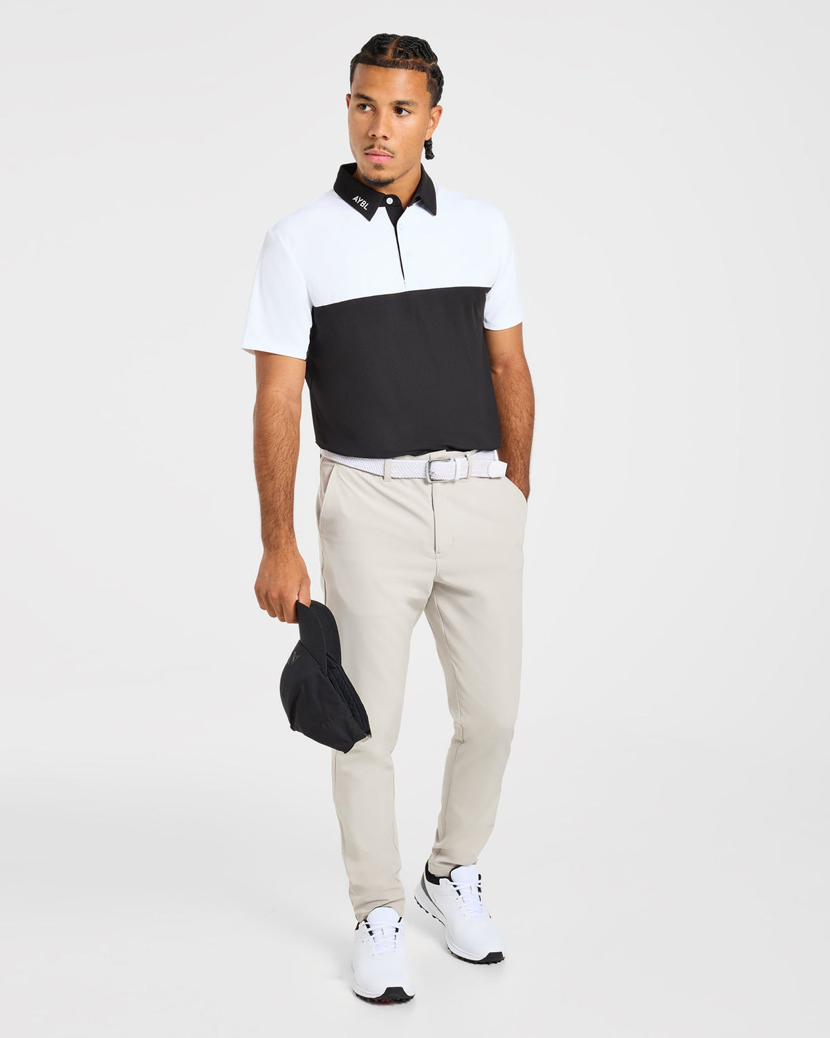Precision Block Polo - Noir