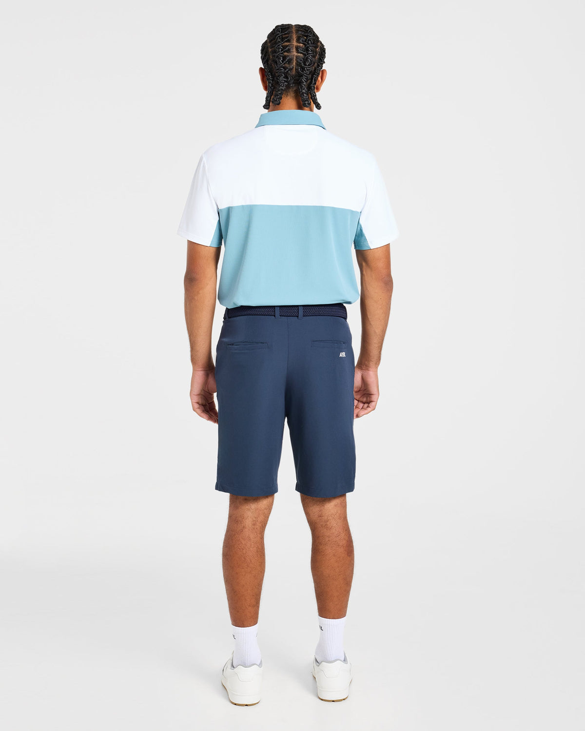 Precision Block Polo - Light Bleu