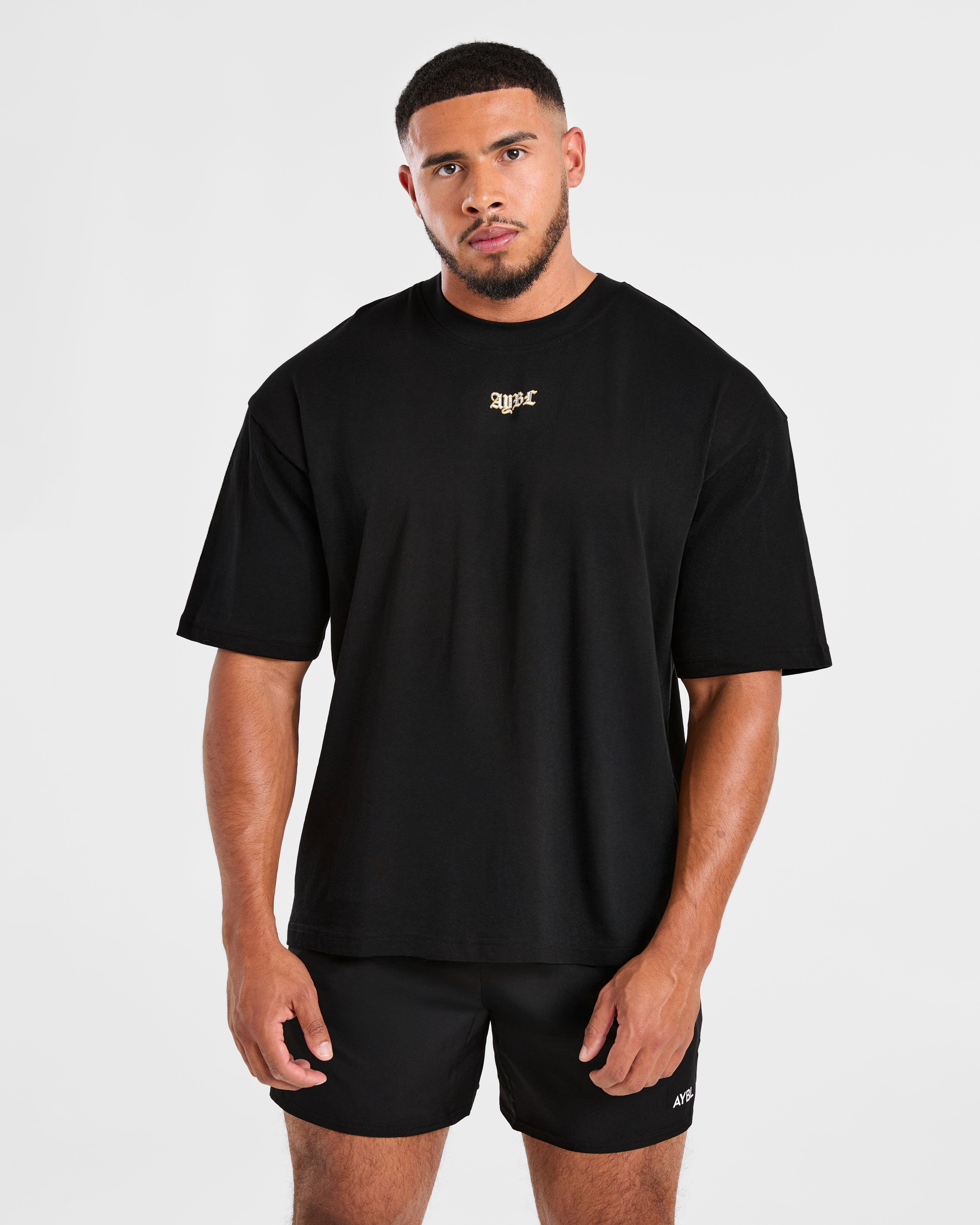 Wesley Vissers x Golden Mentality Oversized T Shirt - Noir