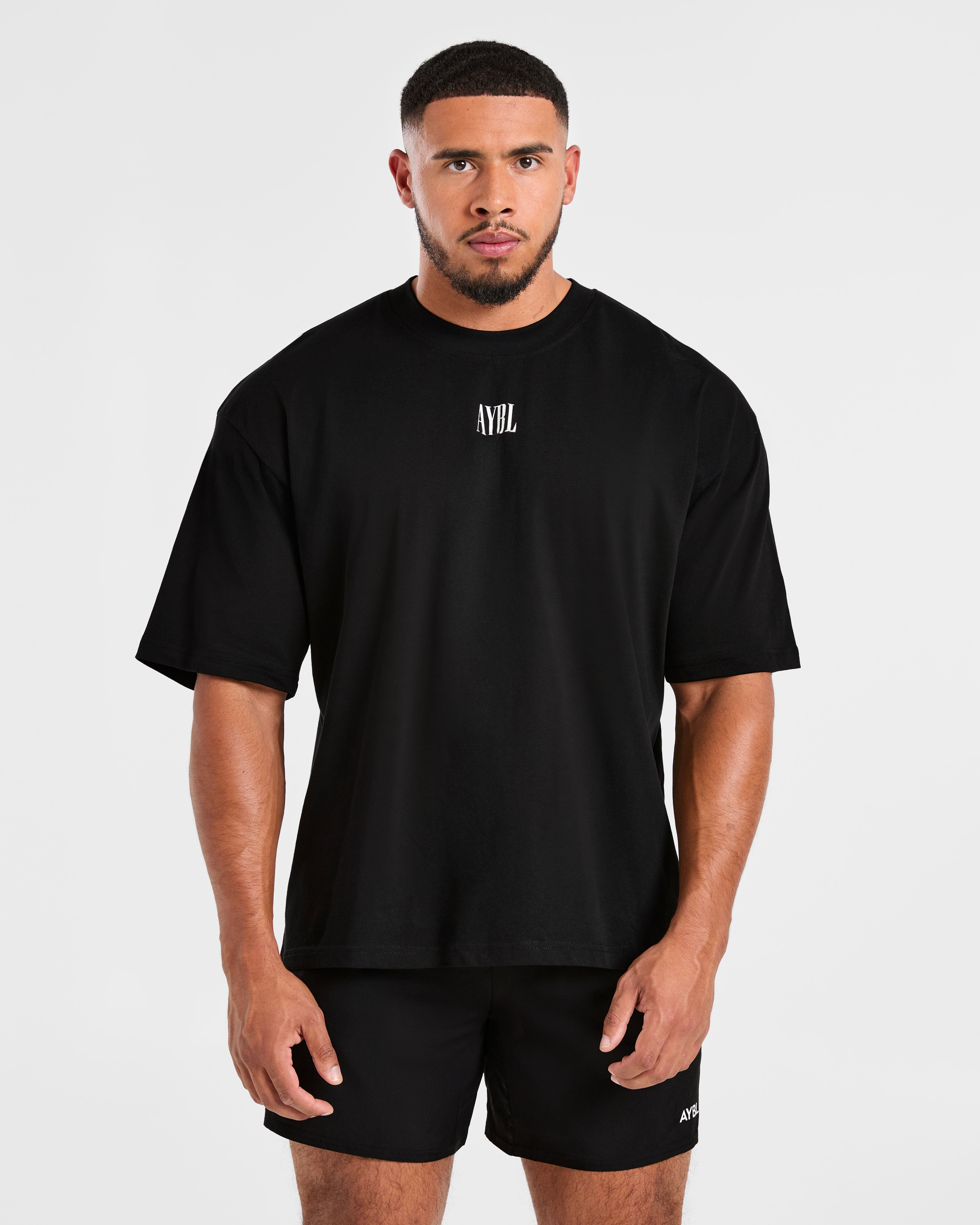 Wesley Vissers x Champion Mindset Oversized T Shirt - Noir