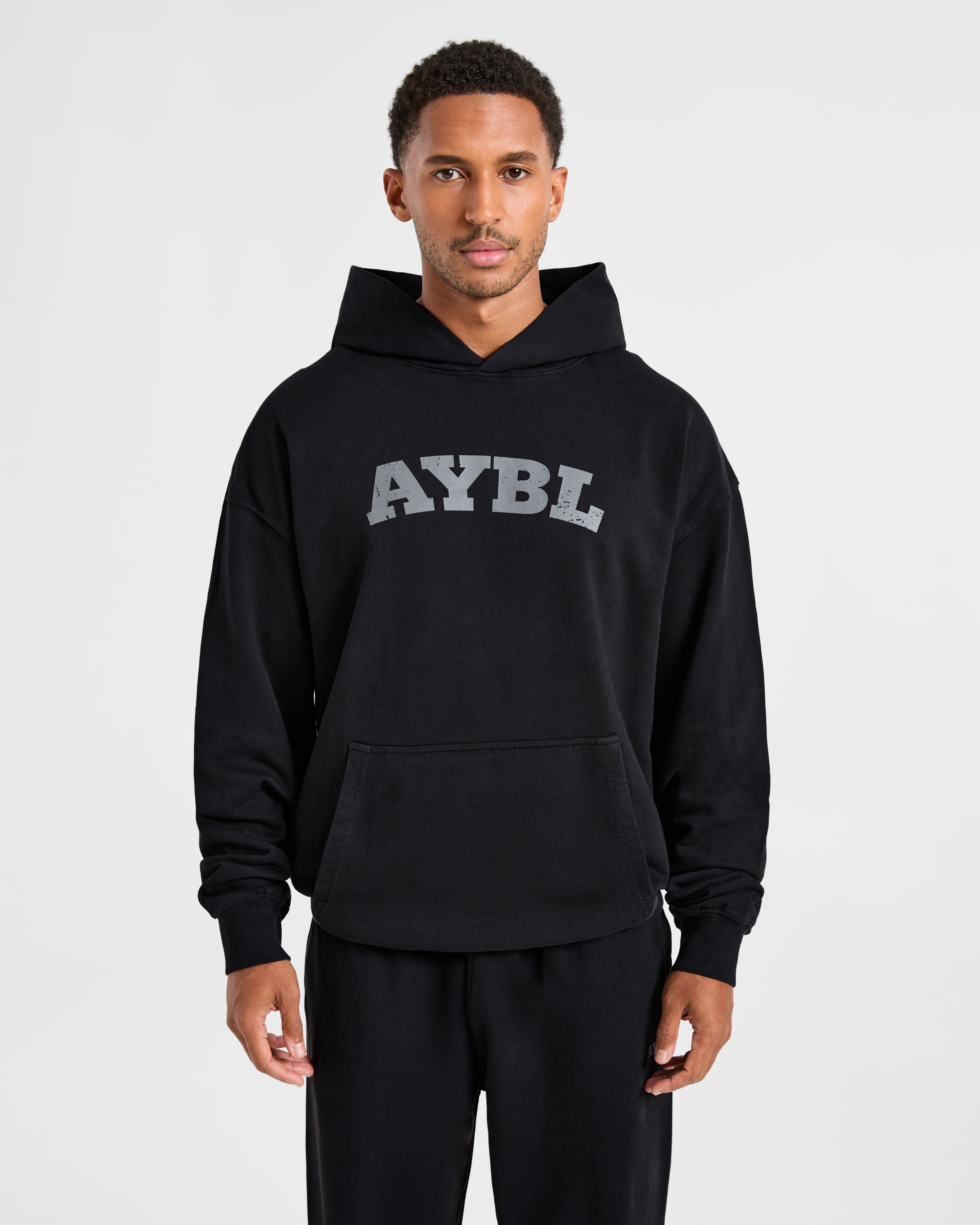 Elite Hoodie - Noir/Charcoal