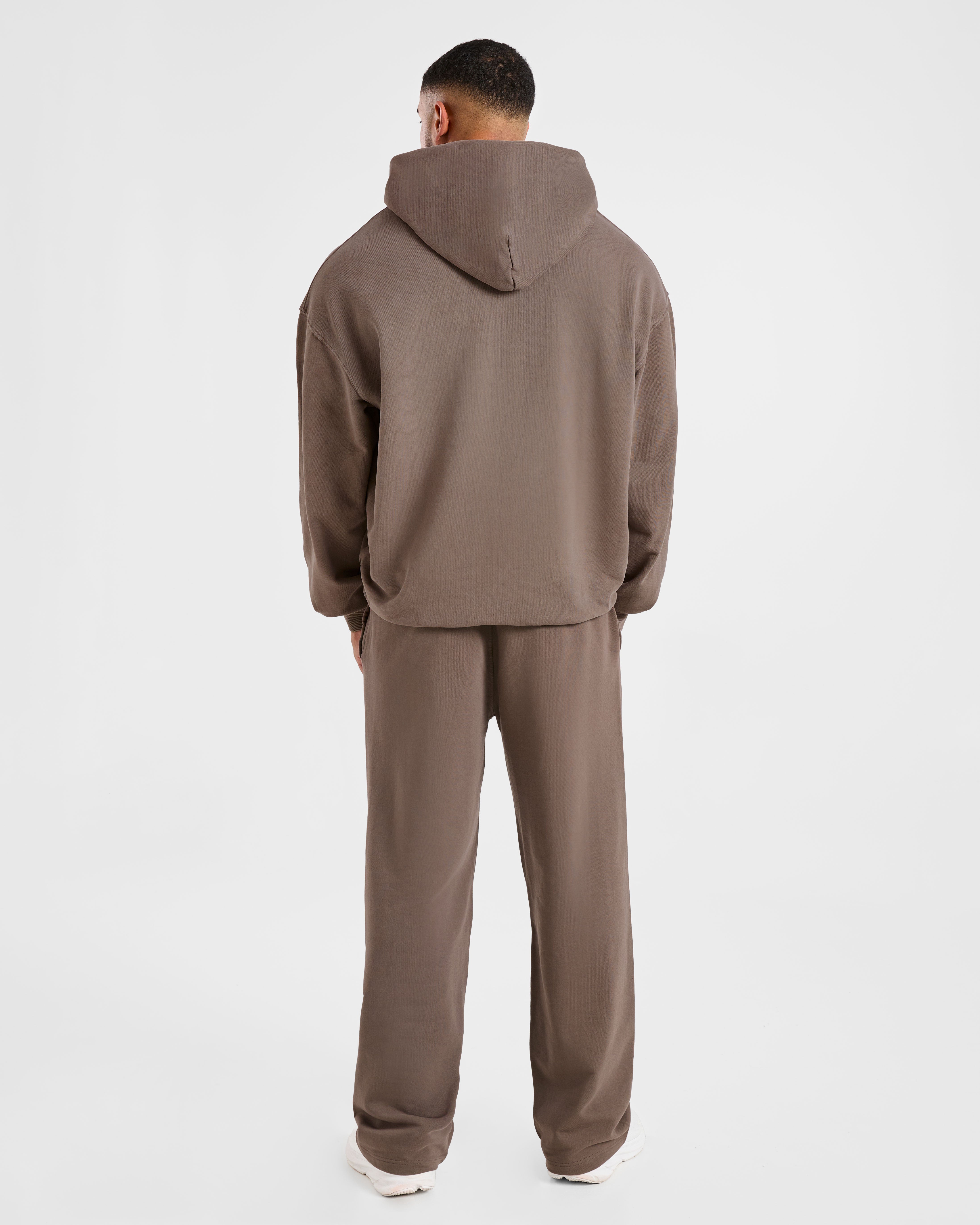 Elite Straight Leg Joggers - Umber Marron