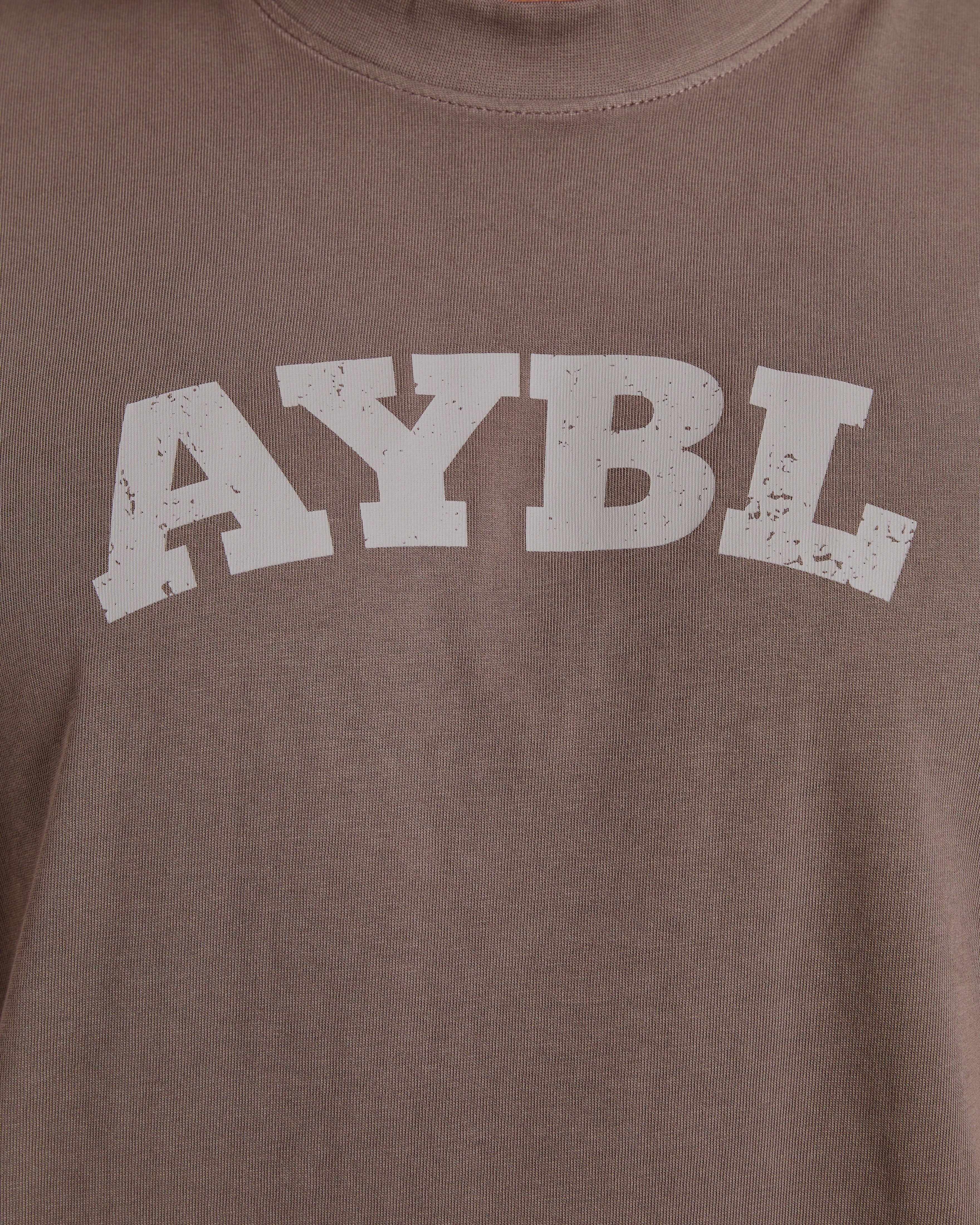 Elite Oversized T Shirt- Umber Marron
