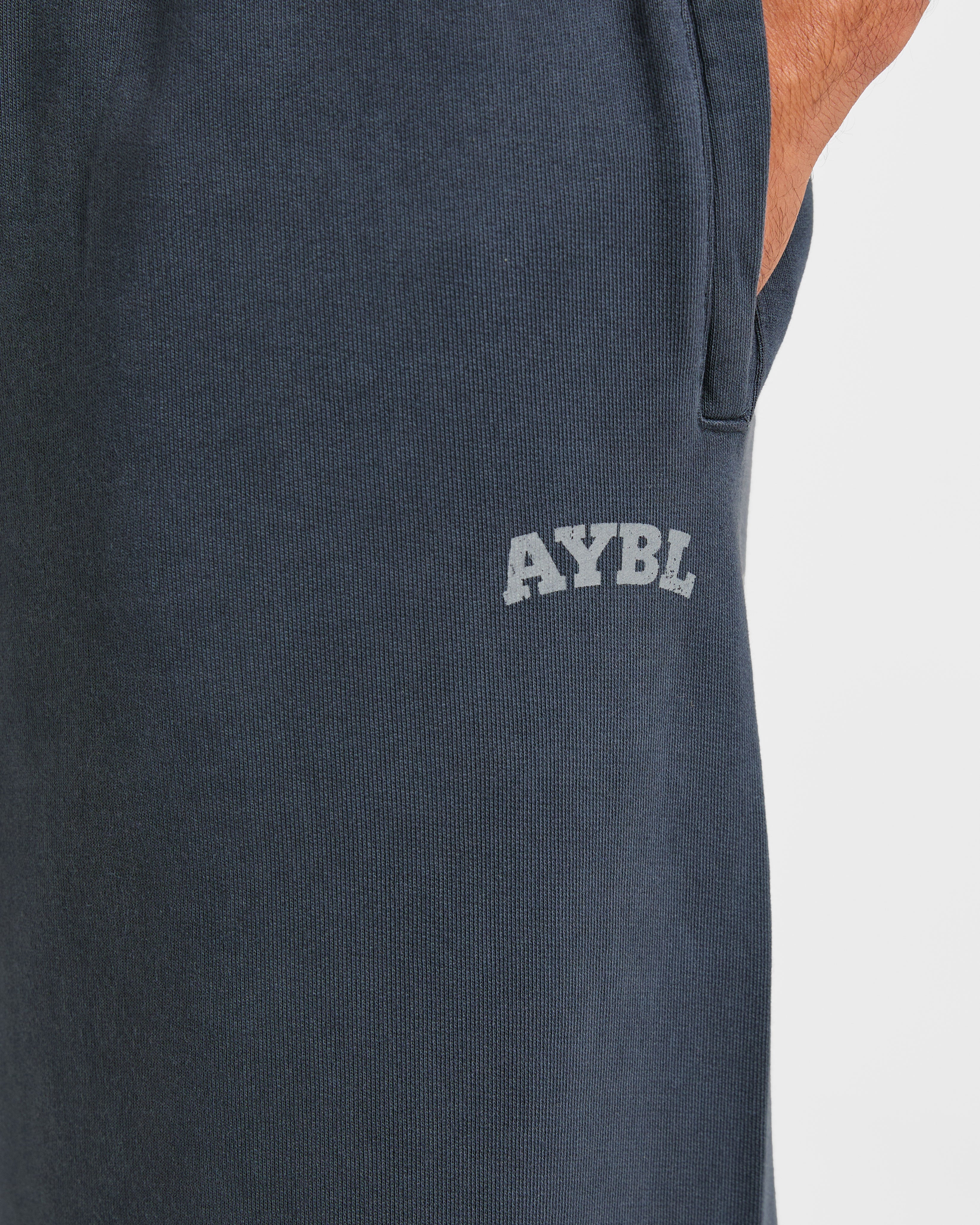 Elite Straight Leg Joggers - Heavy Bleu