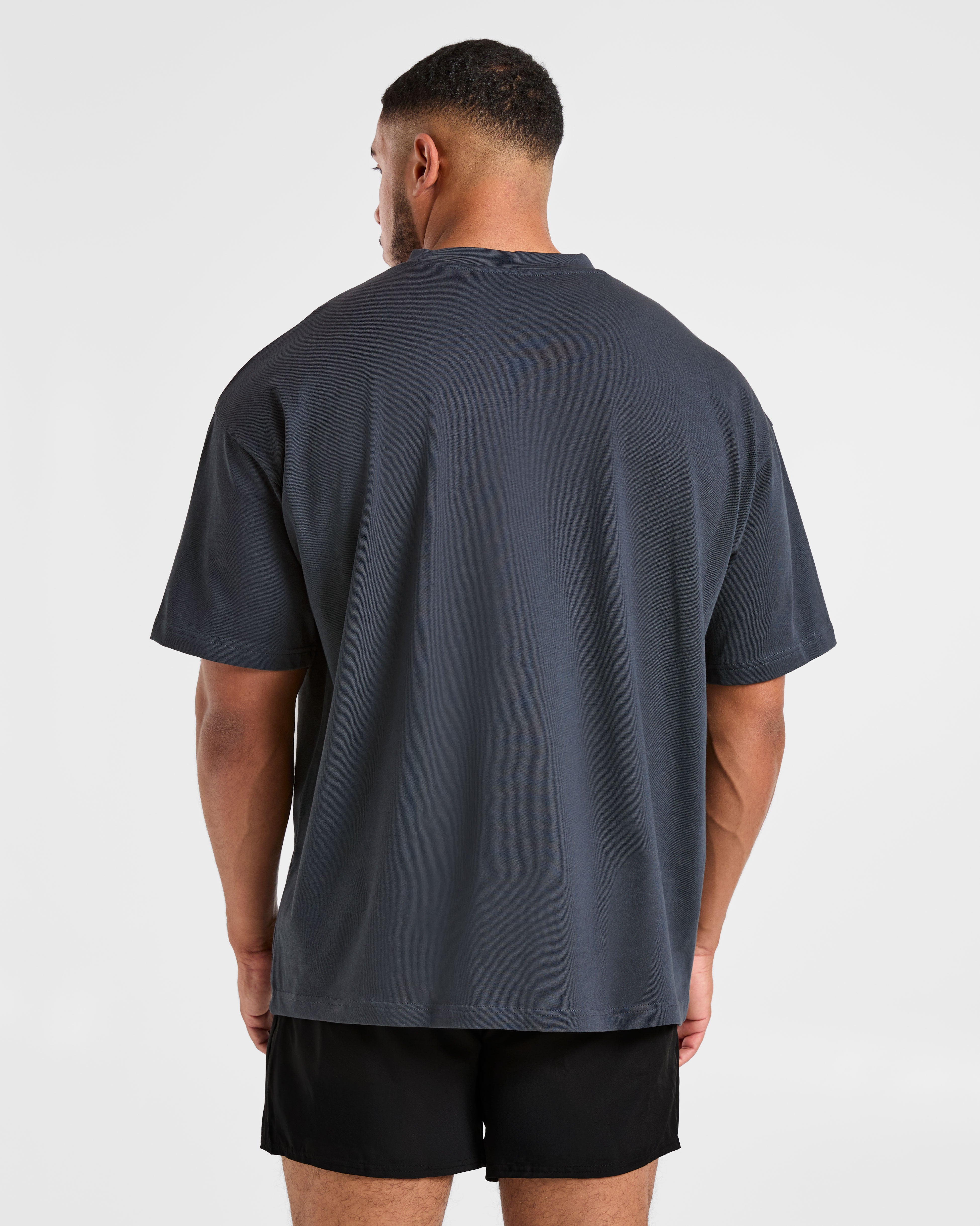 Elite Oversized T Shirt - Heavy Bleu