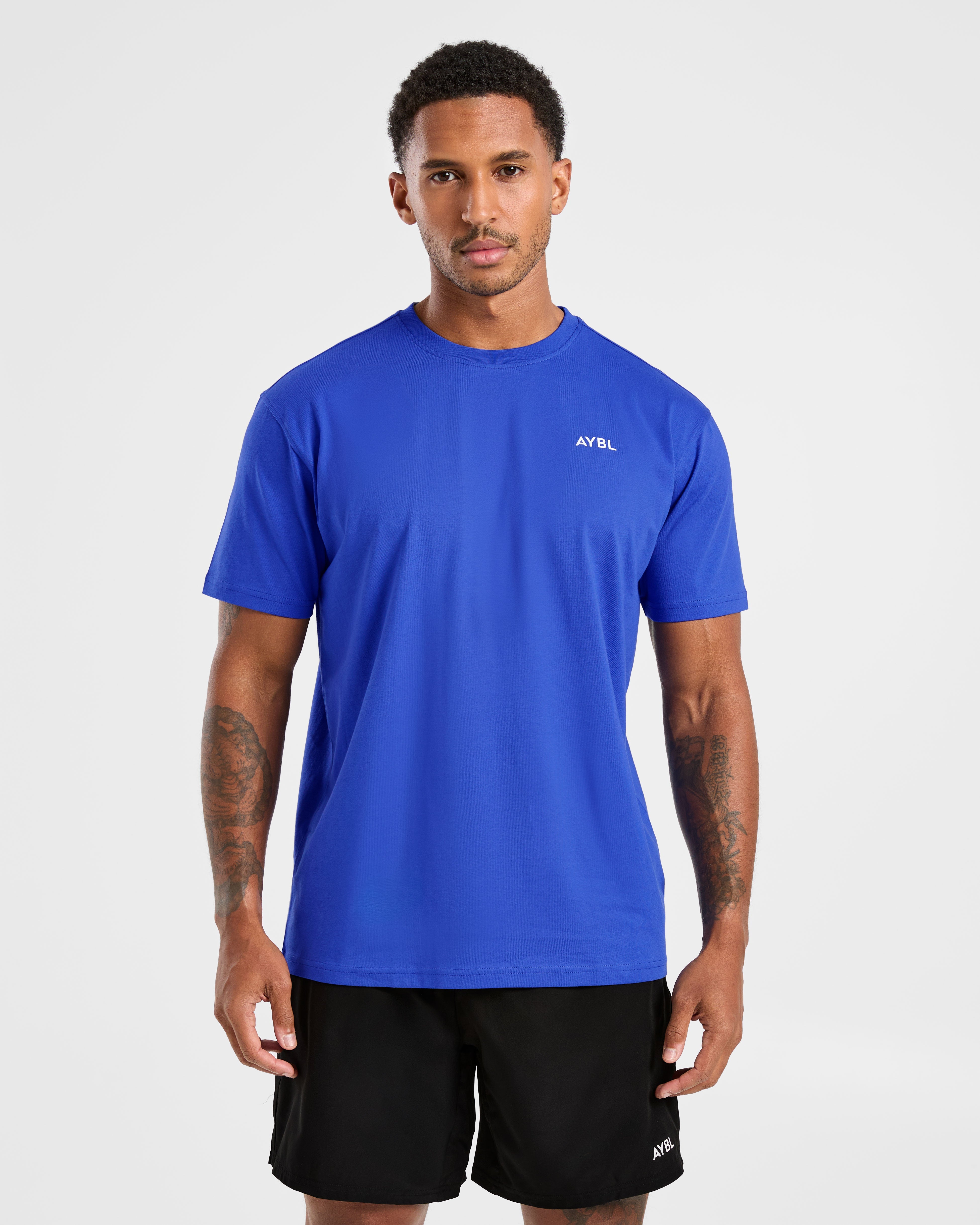 Essential T Shirt - Cobalt Bleu