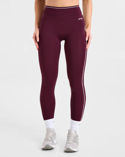 Form Leggings - Deep Mulberry