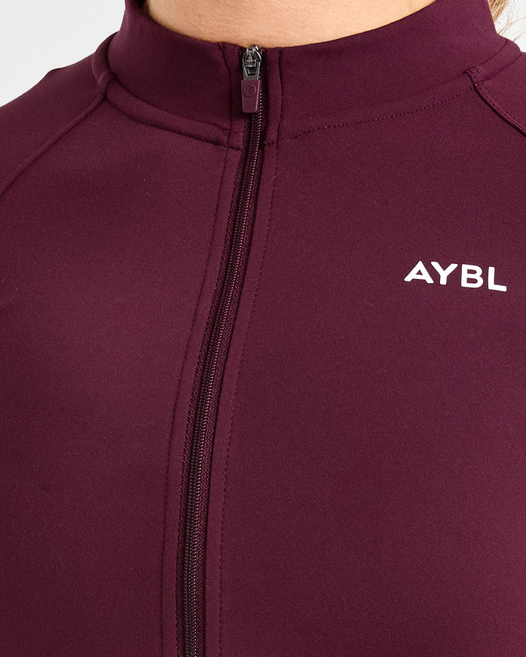 Form Zip Up Jacket - Deep Mulberry