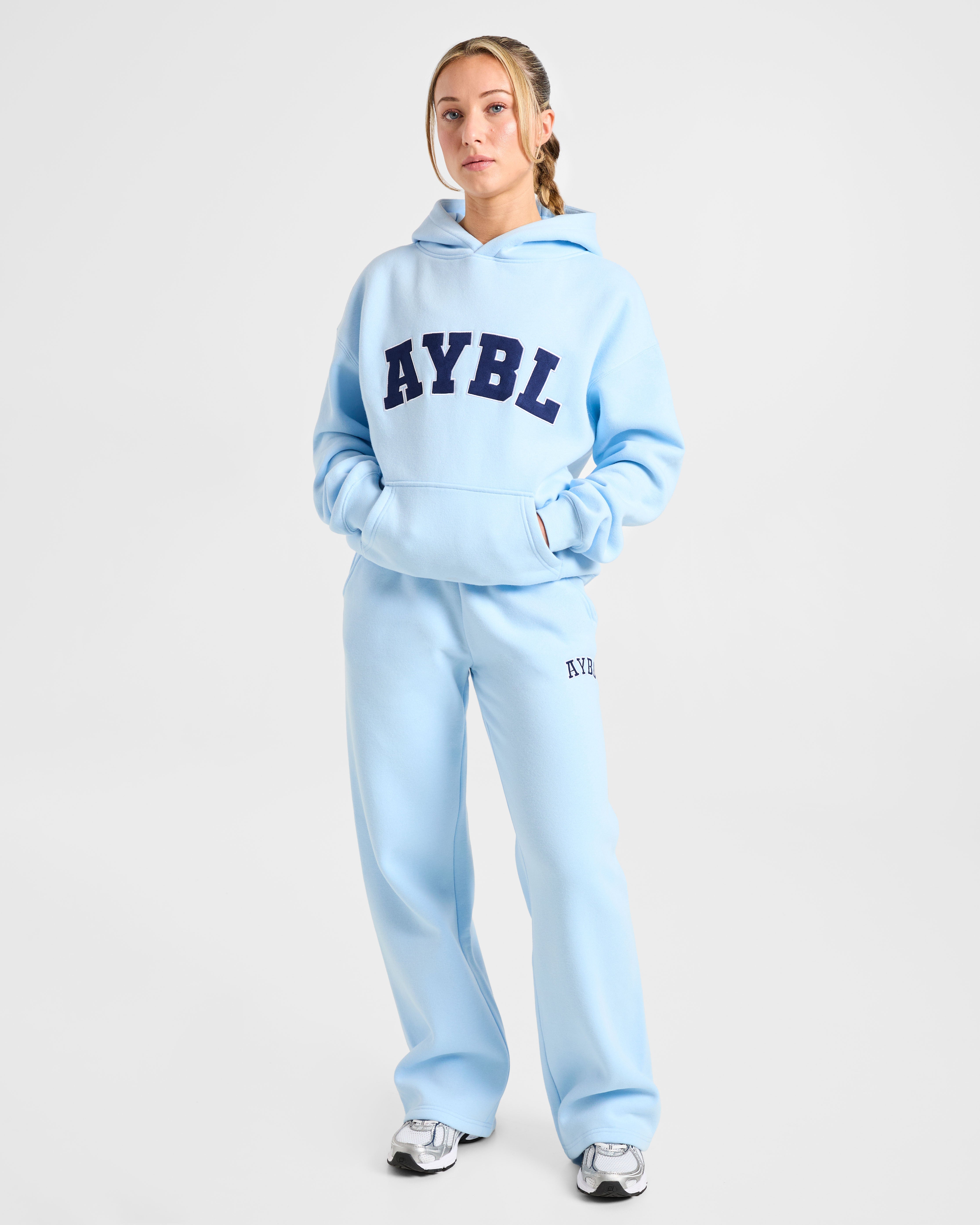 Varsity 2.0 Oversized Hoodie - Bleu/Navy